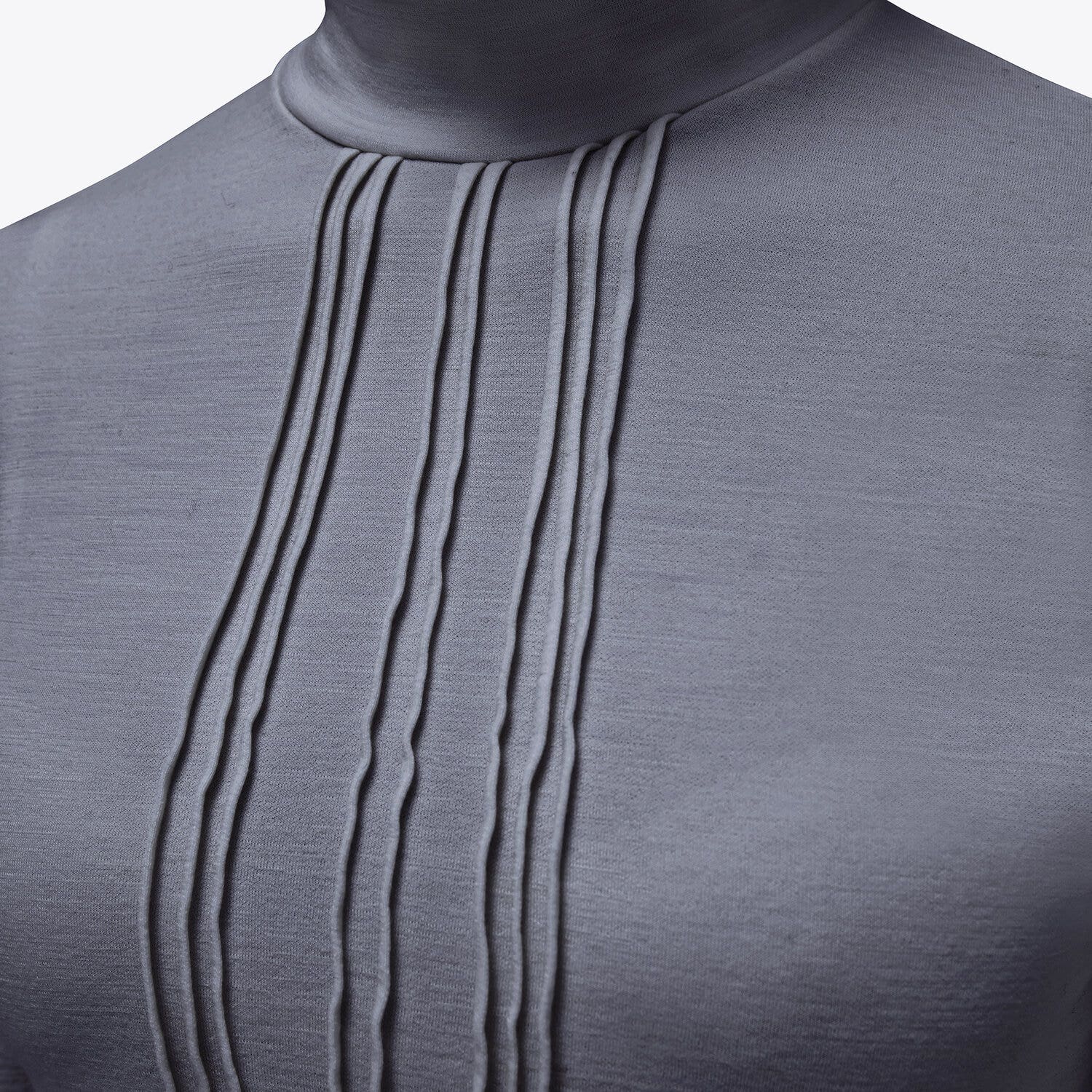 Cavalleria Toscana Women's training polo shirt IRON GREY-3