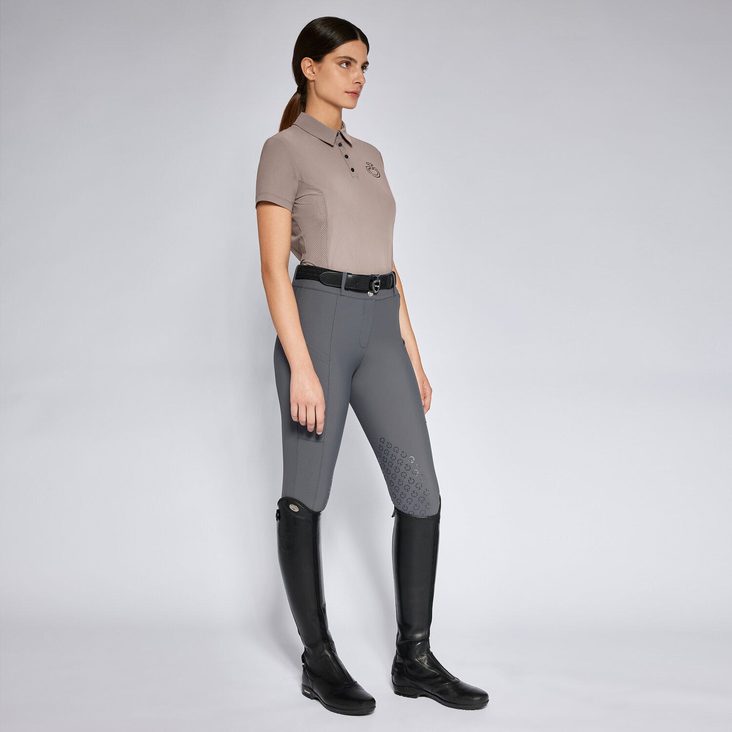 Women's training polo shirt