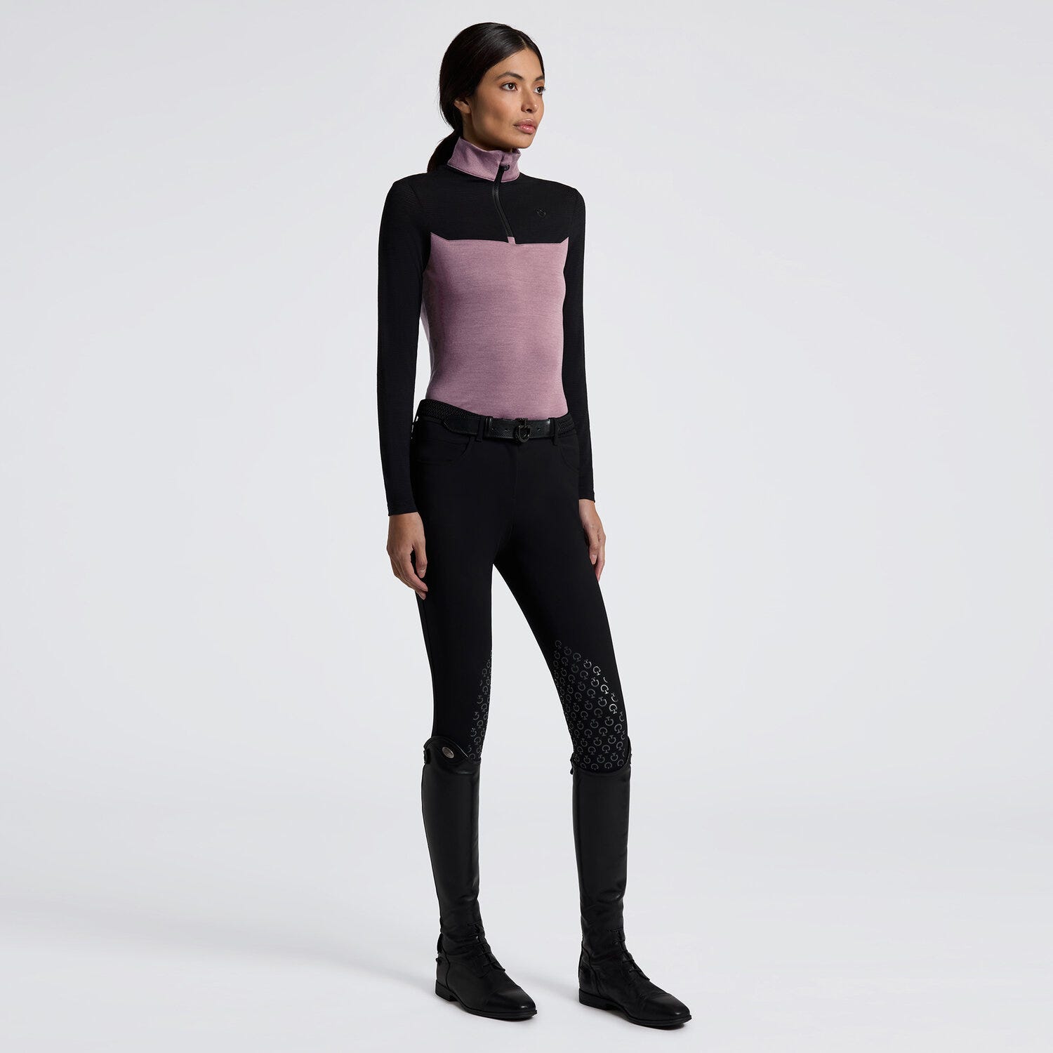 Cavalleria Toscana Women’s Technical Wool Training Polo