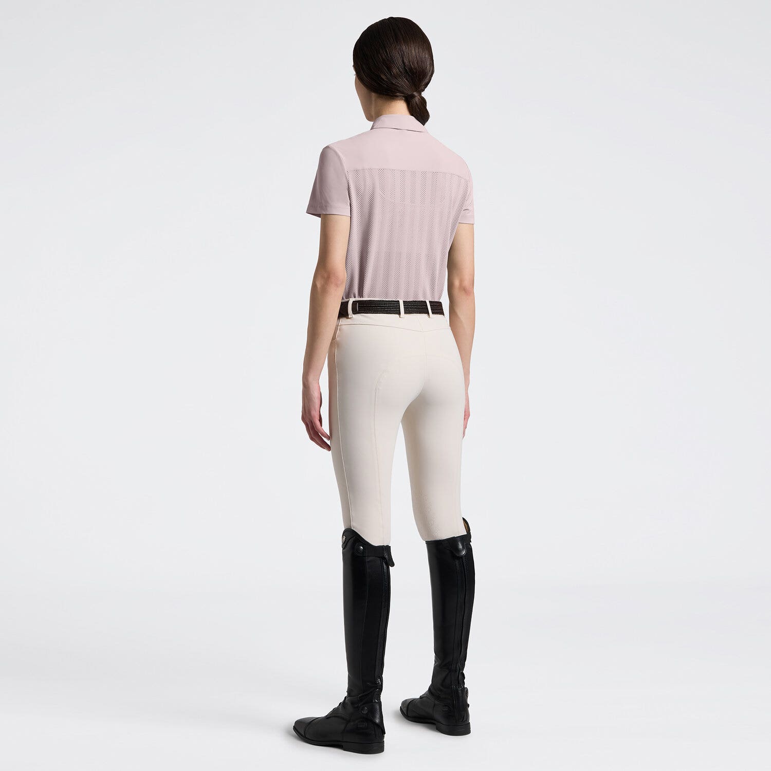 Women's Short Sleeve Training Polo in Jersey | Cavalleria Toscana