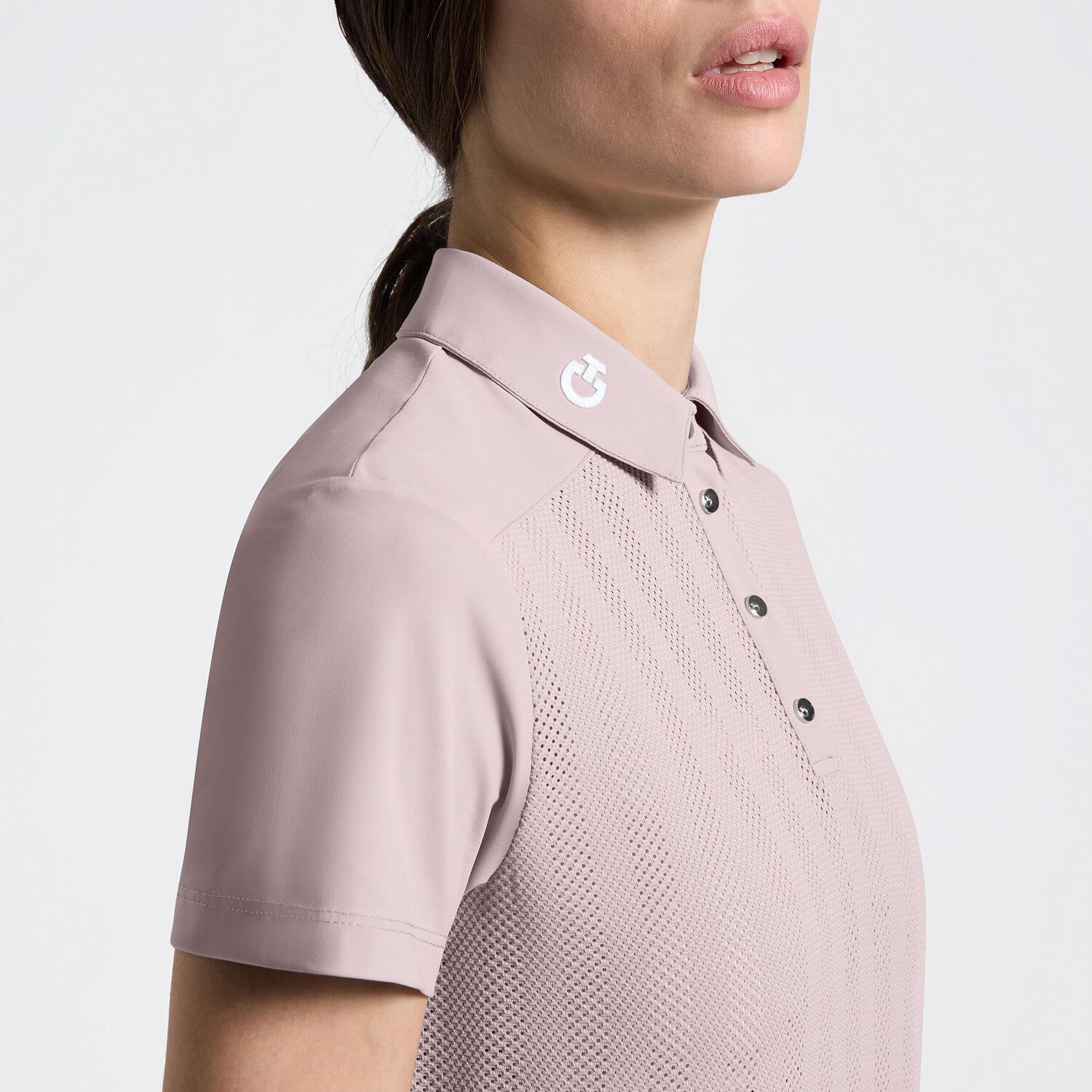 Women's Short Sleeve Training Polo in Jersey | Cavalleria Toscana