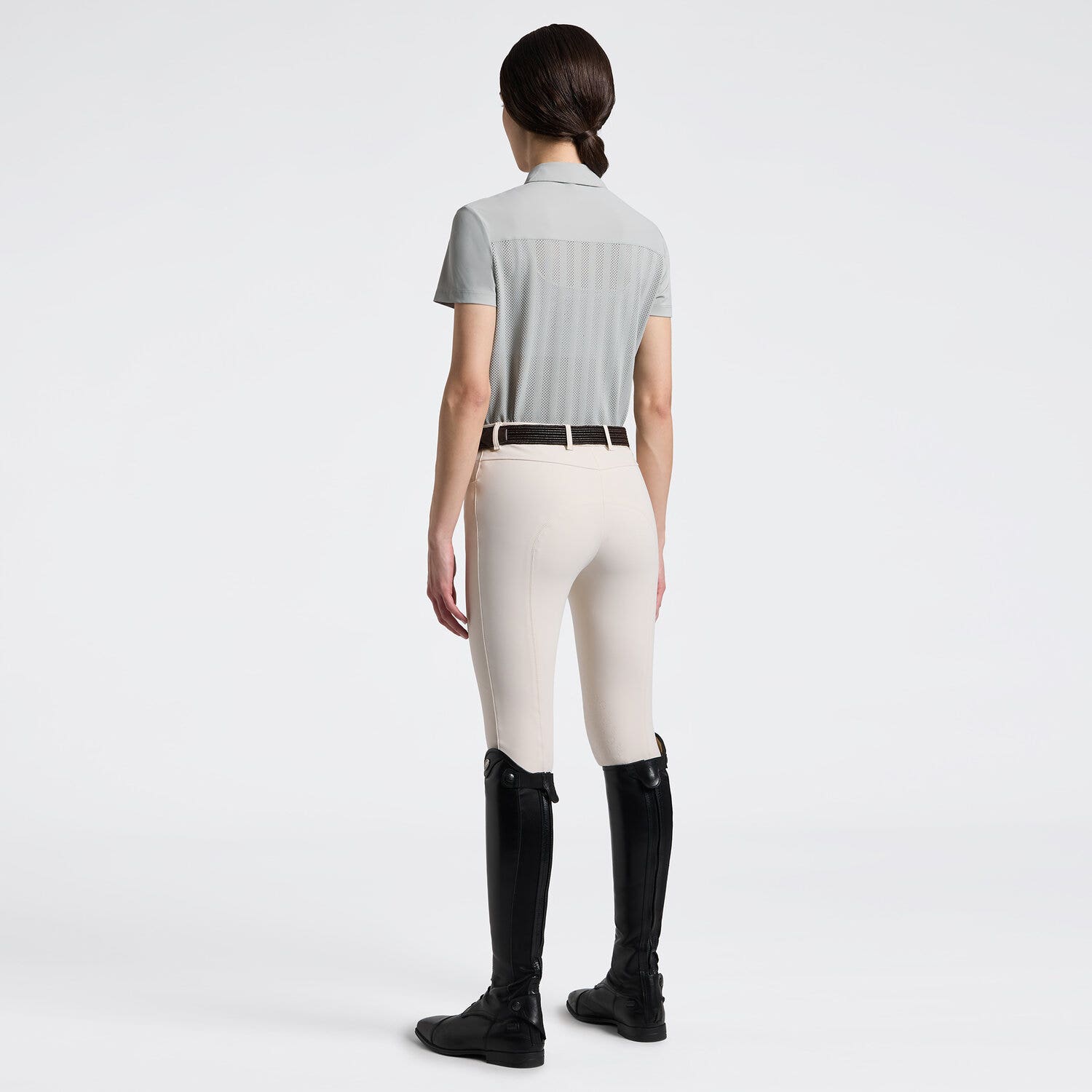 Women's Short Sleeve Training Polo in Jersey | Cavalleria Toscana