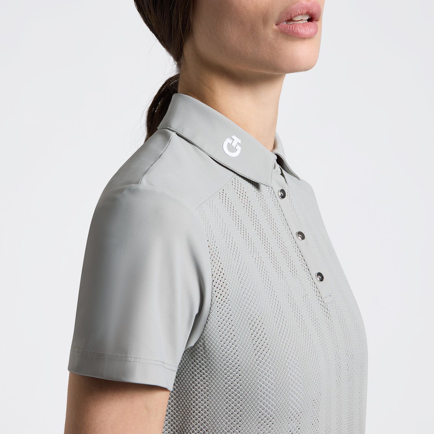 Women's Short Sleeve Training Polo in Jersey | Cavalleria Toscana