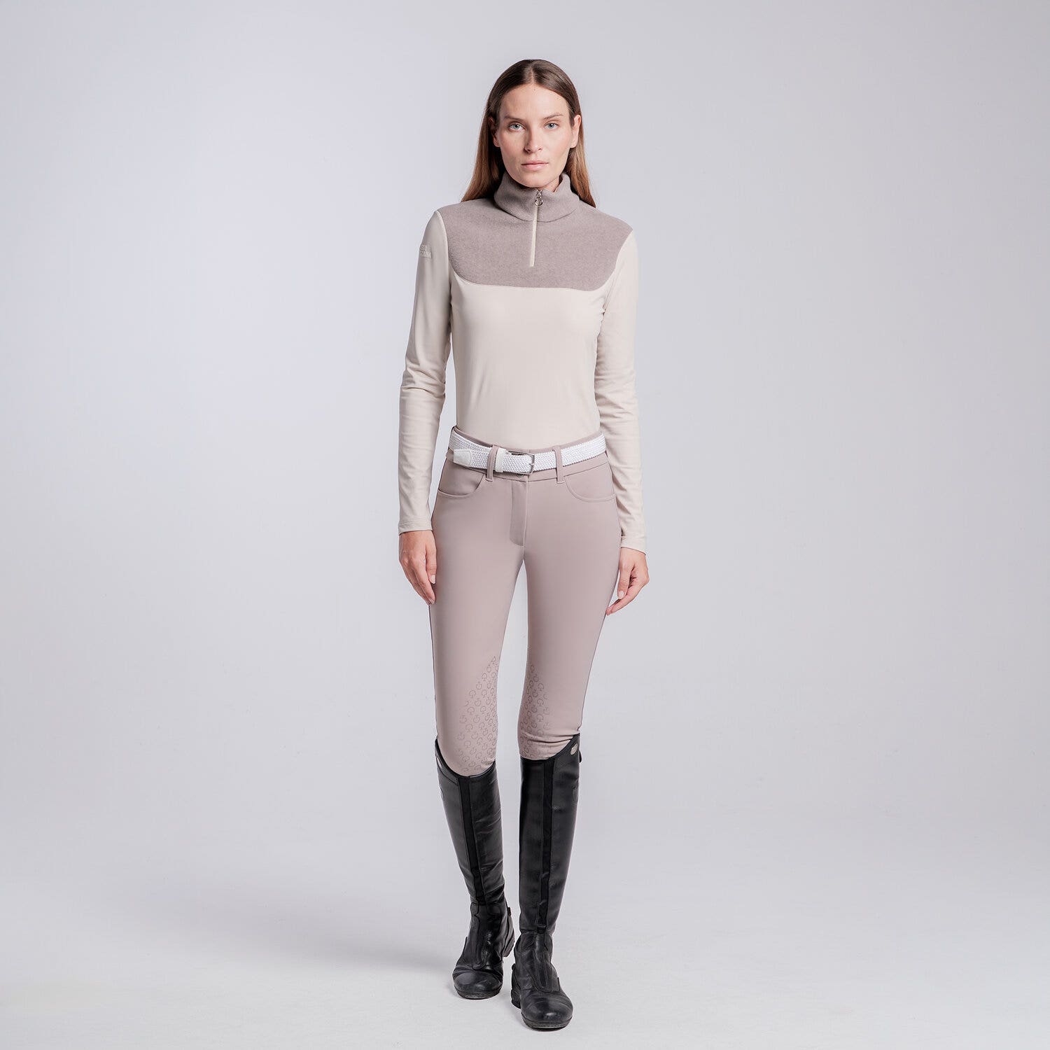 Cavalleria Toscana POLO DA TRAINING CON INSERTI DA DONNA RAINYDAY/CIPRIA-1