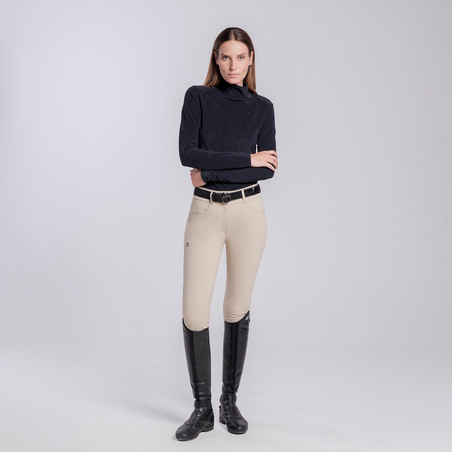 POLO DA TRAINING IN PILE DA DONNA