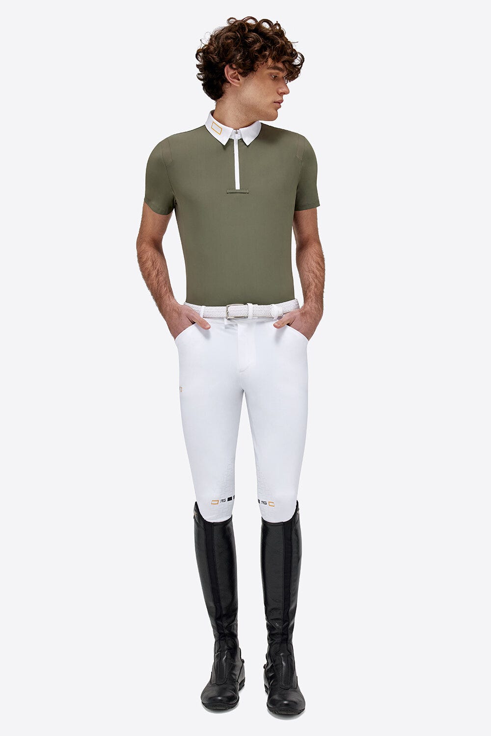 RG Jersey S/S Zip Competition Polo