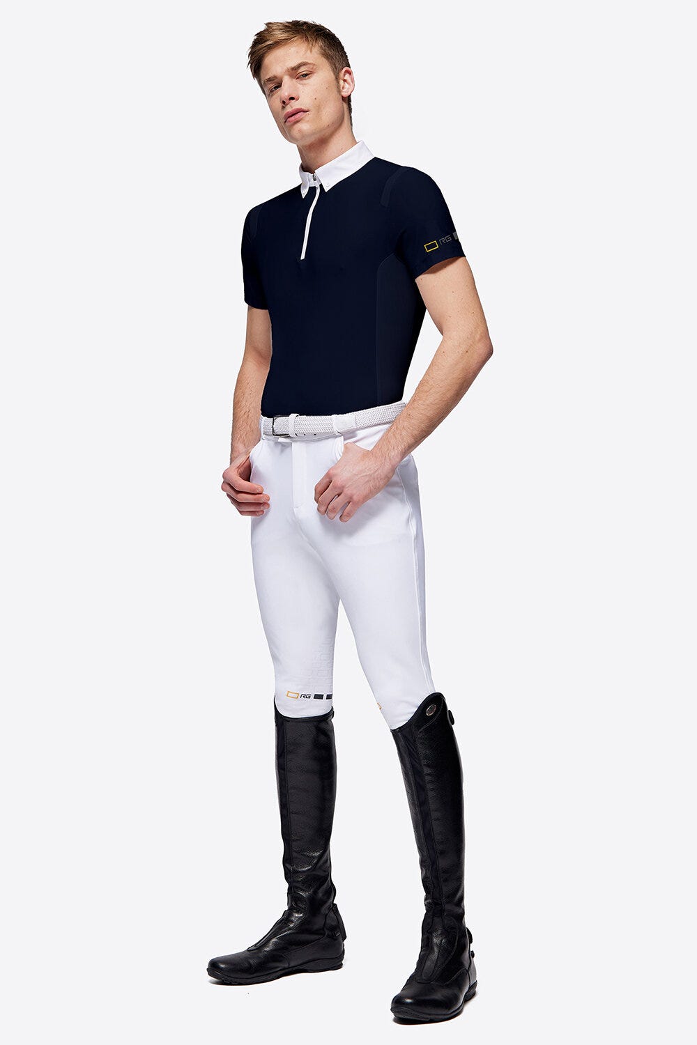 RG Jersey S/S Zip Competition Polo