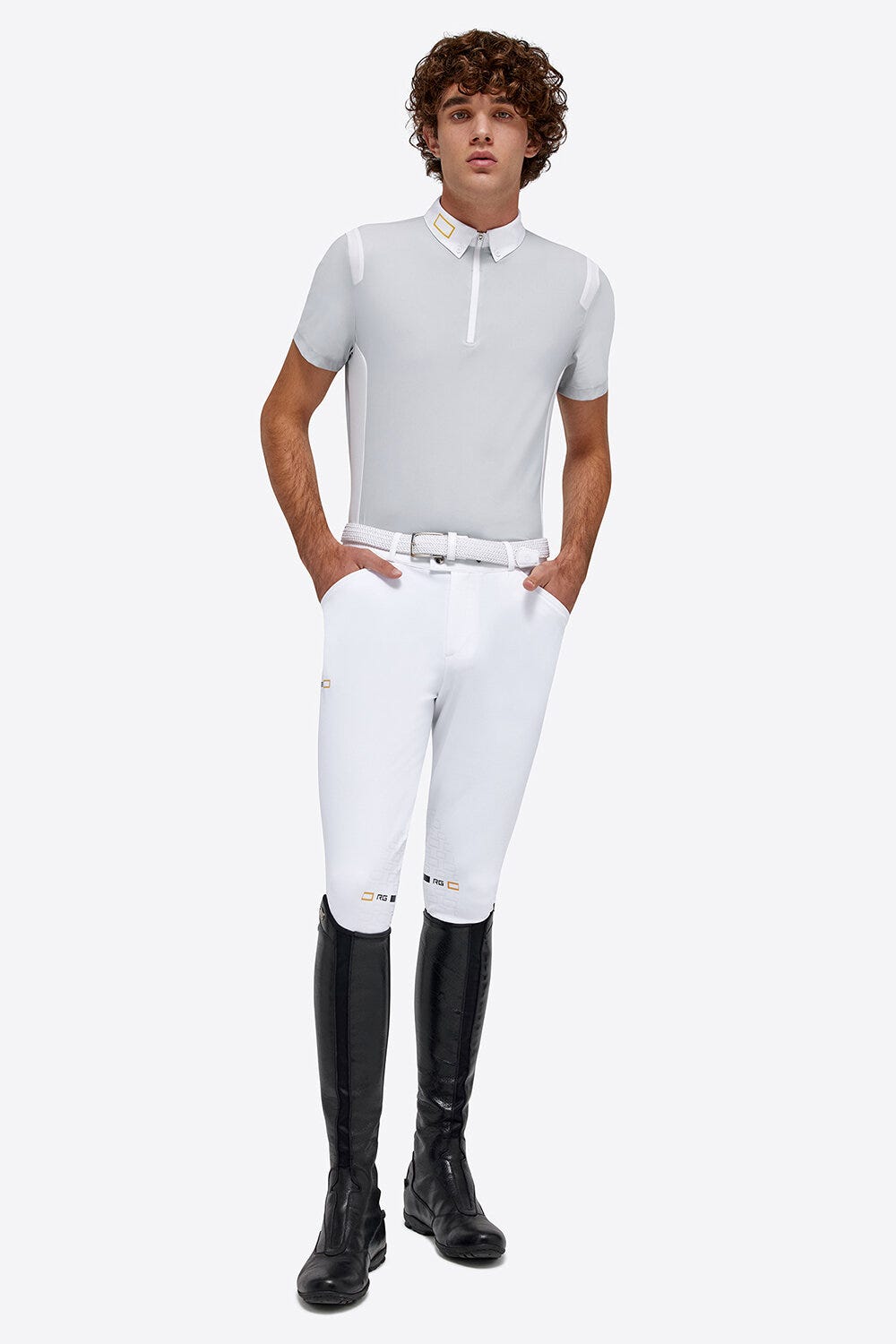 RG Jersey S/S Zip Competition Polo