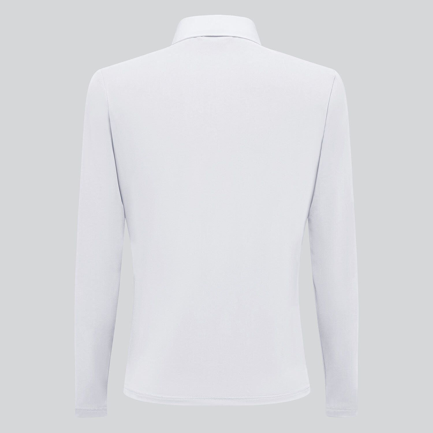 Cavalleria Toscana Boy's competition polo shirt WHITE-2