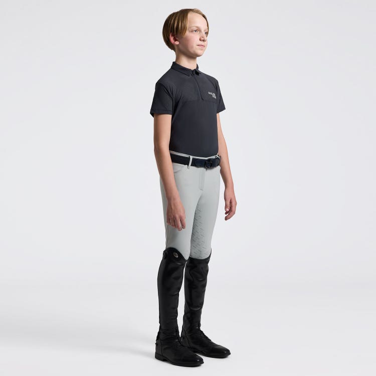 Boy's Training Polo with embroidery | Cavalleria Toscana