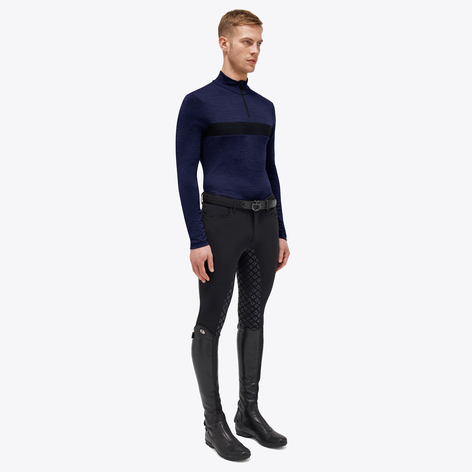 Men's training polo shirt