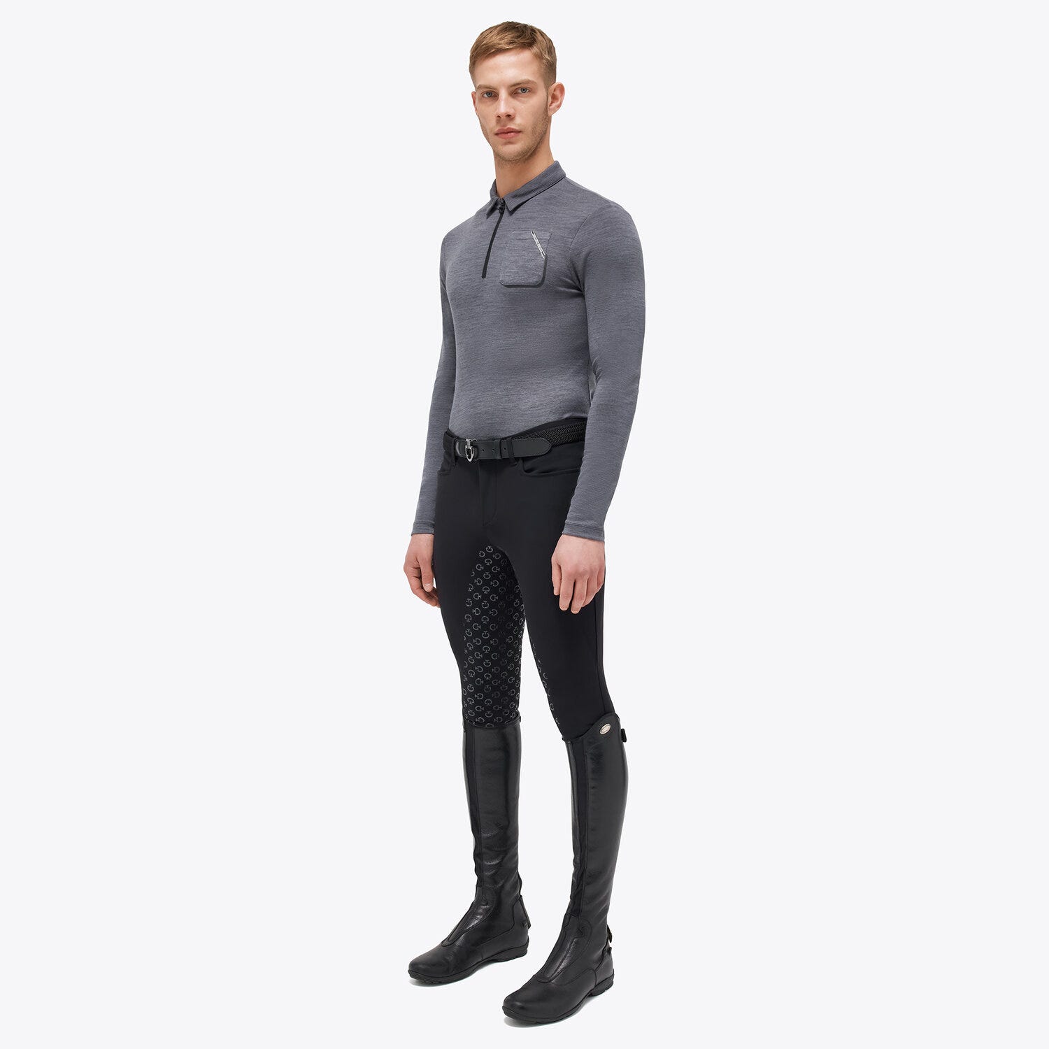 Men's training polo shirt