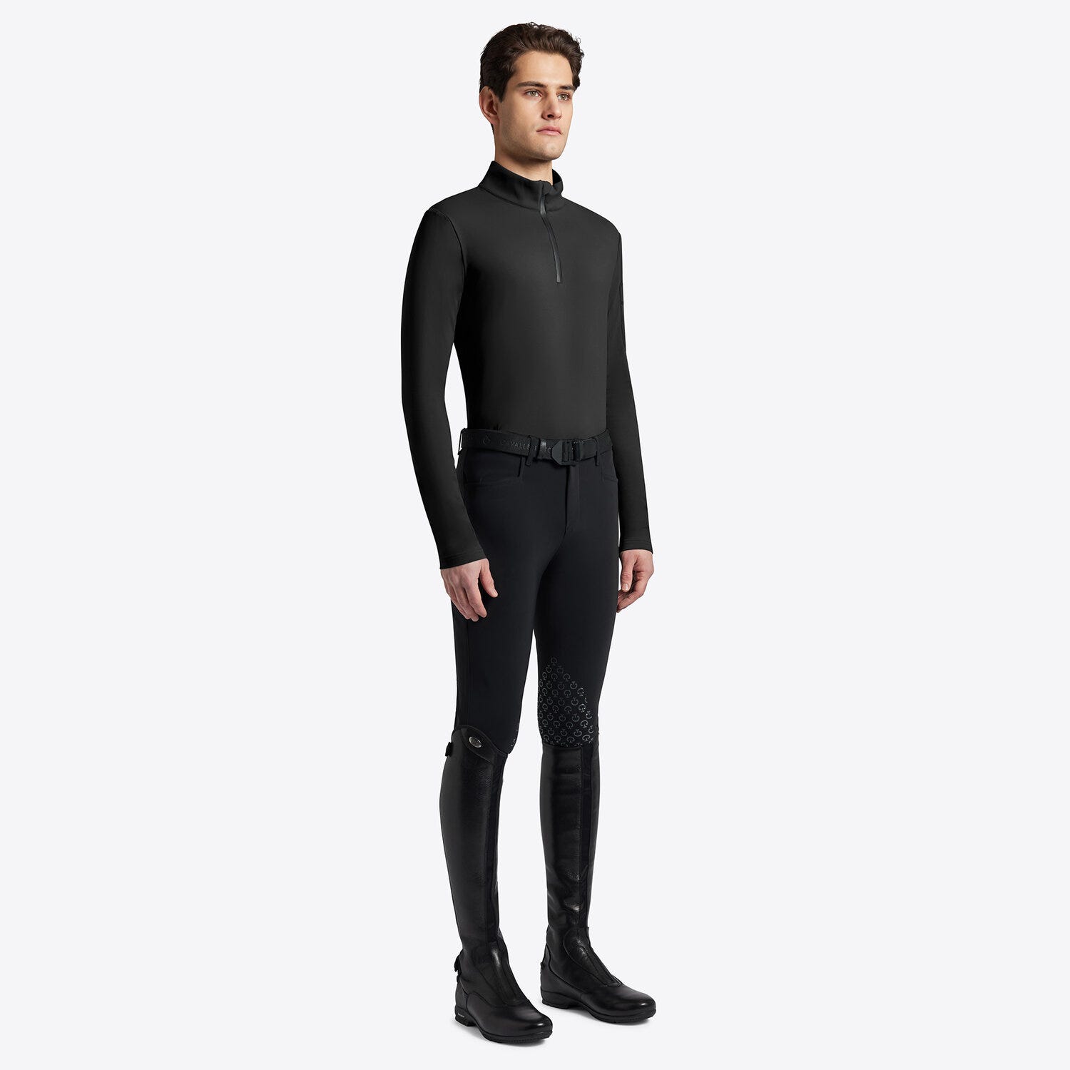 Cavalleria Toscana Women's Technical Training Polo in Technical Jersey