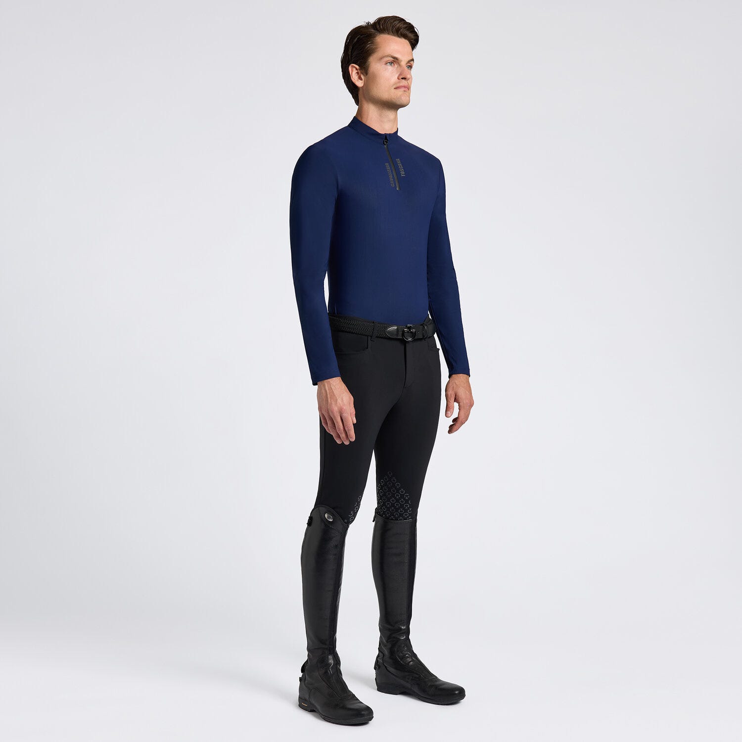 Cavalleria Toscana Men's Technical Training Polo