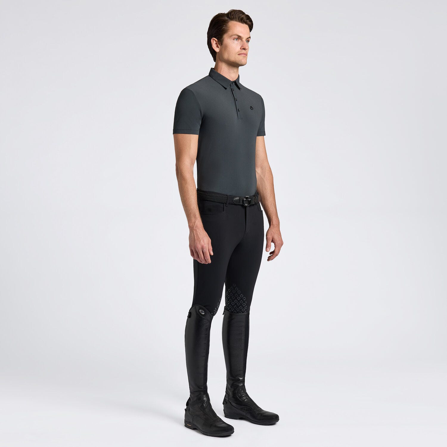 Cavalleria Toscana Men's Technical Training Polo