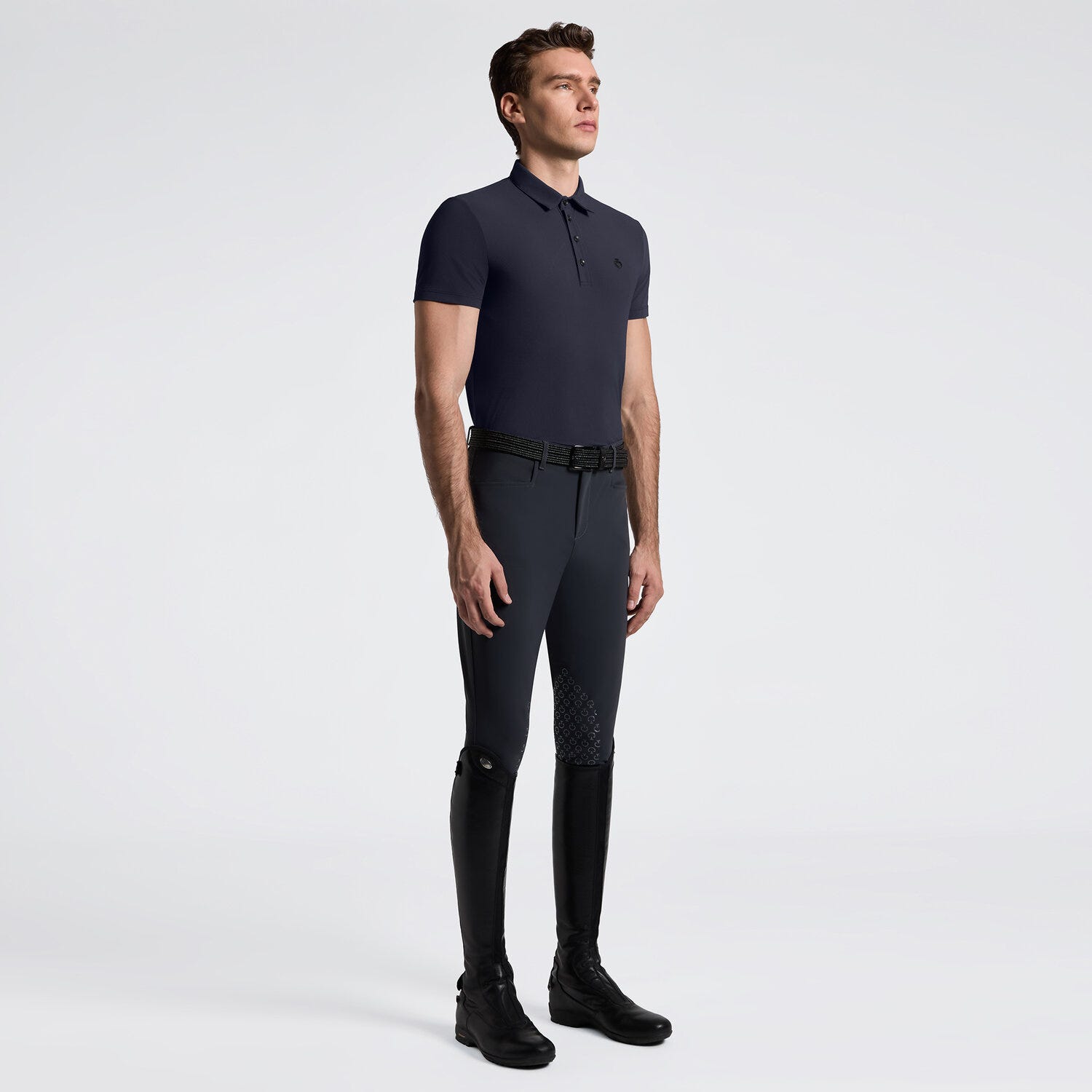 Men's Training Polo in Jersey | Cavalleria Toscana