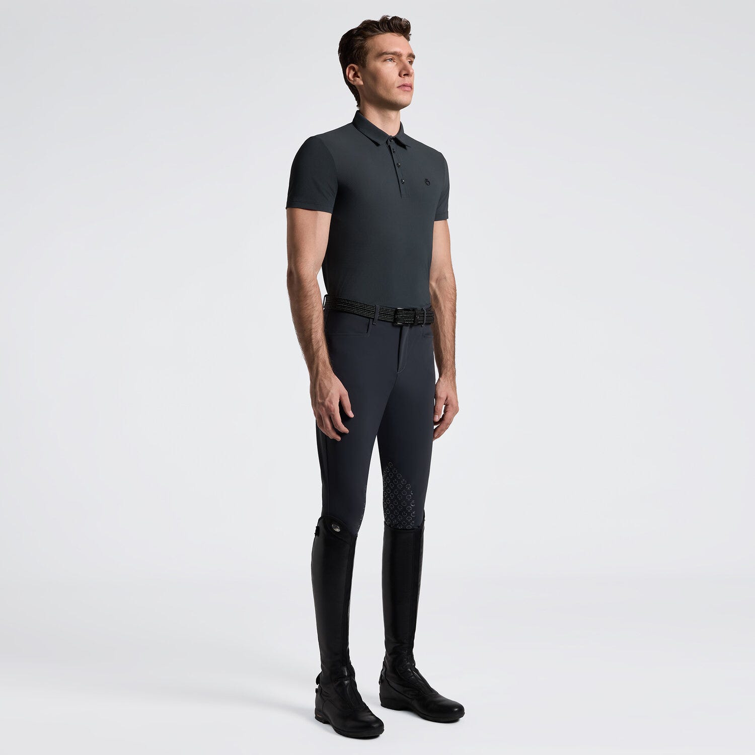 Men's Training Polo in Jersey | Cavalleria Toscana