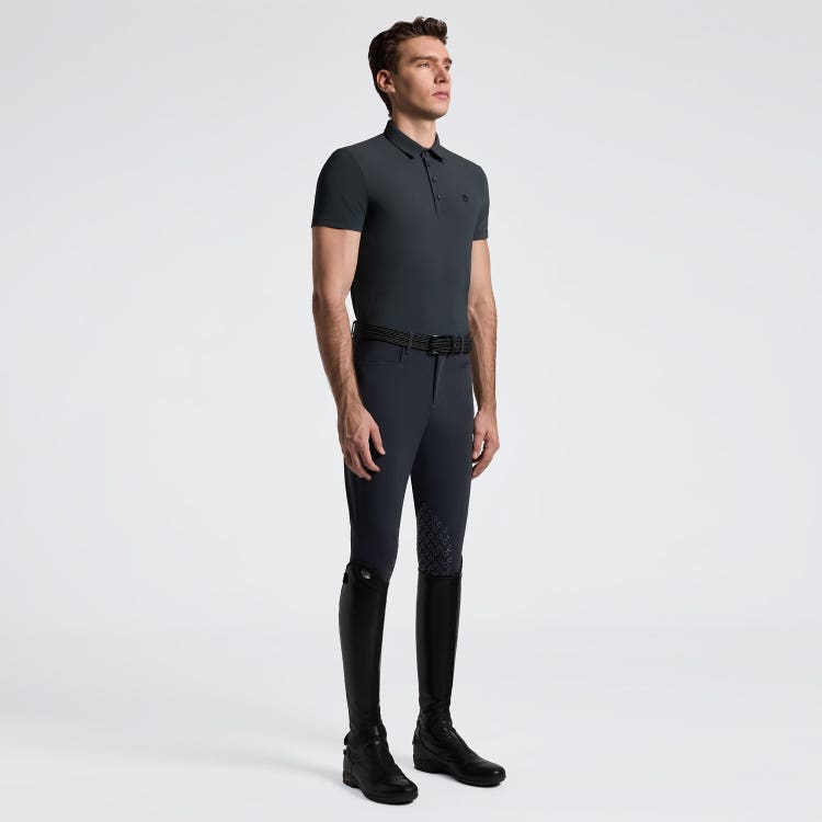 Men's Training Polo in Jersey | Cavalleria Toscana