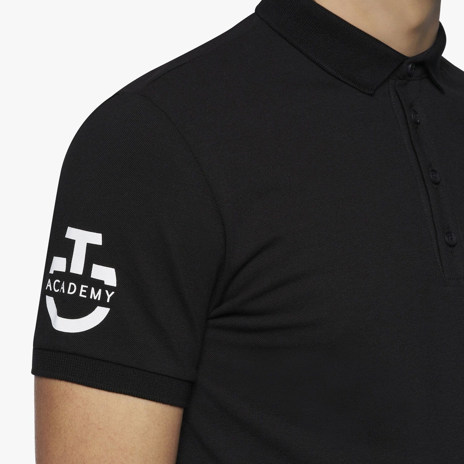 Cavalleria Toscana Men's Short-Sleeve Polo BLACK-5