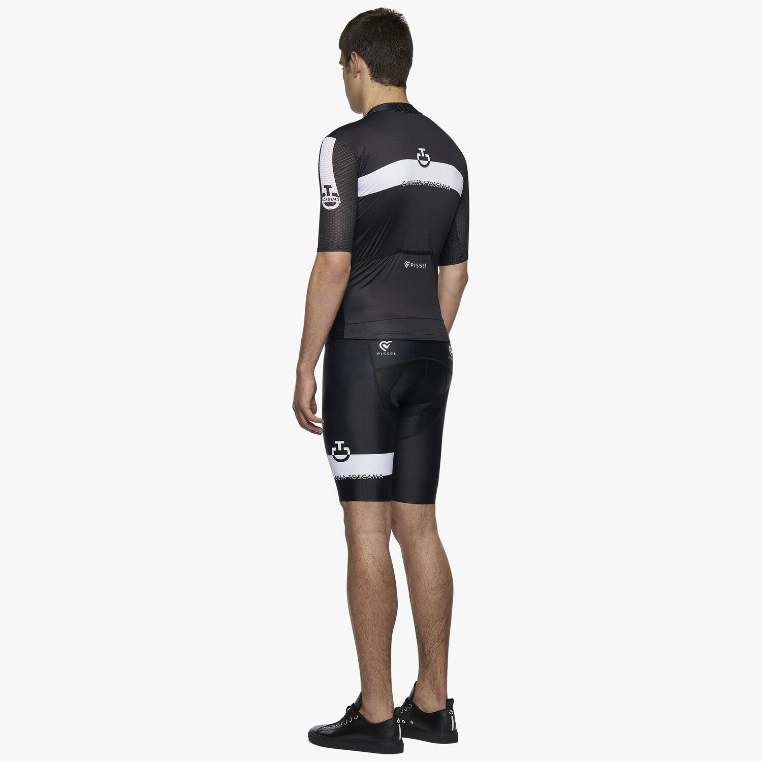 Cavalleria Toscana CTAcademy Cycling Polo BLACK-3