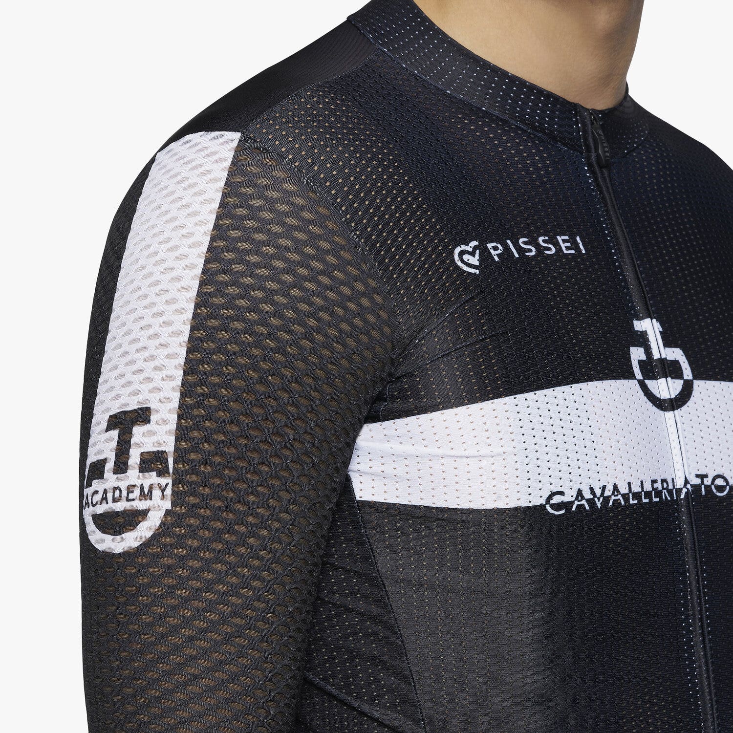 Cavalleria Toscana CTAcademy Cycling Polo BLACK-4