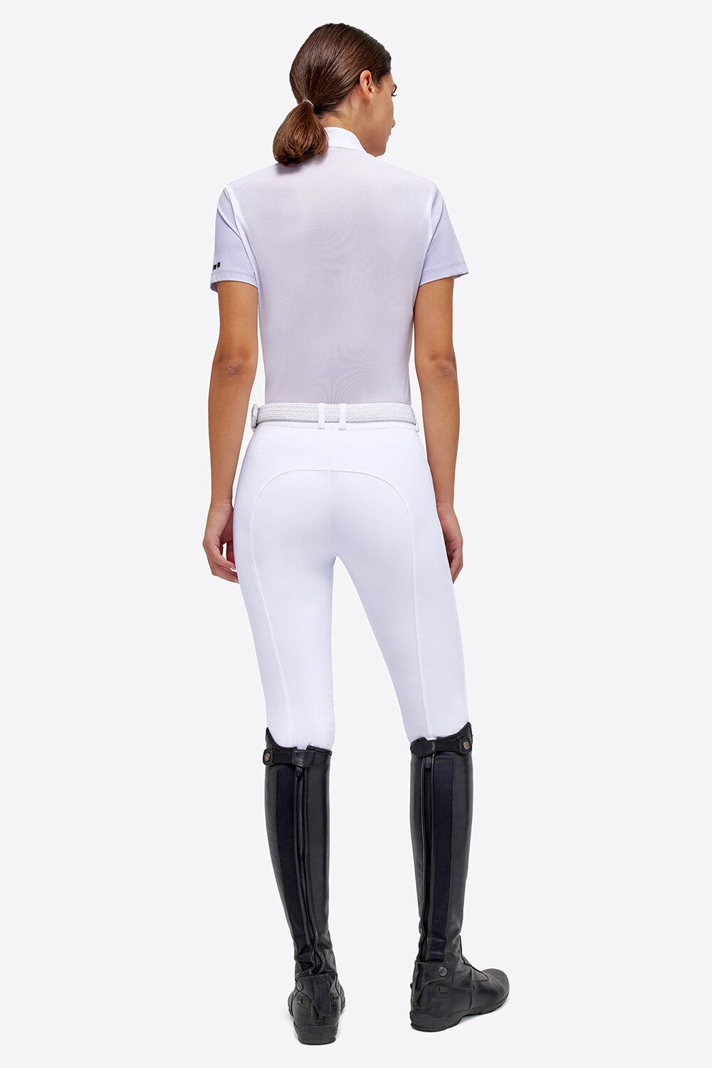 Rider's Gene RG Jersey S/S Button Competition Polo LILAC-3