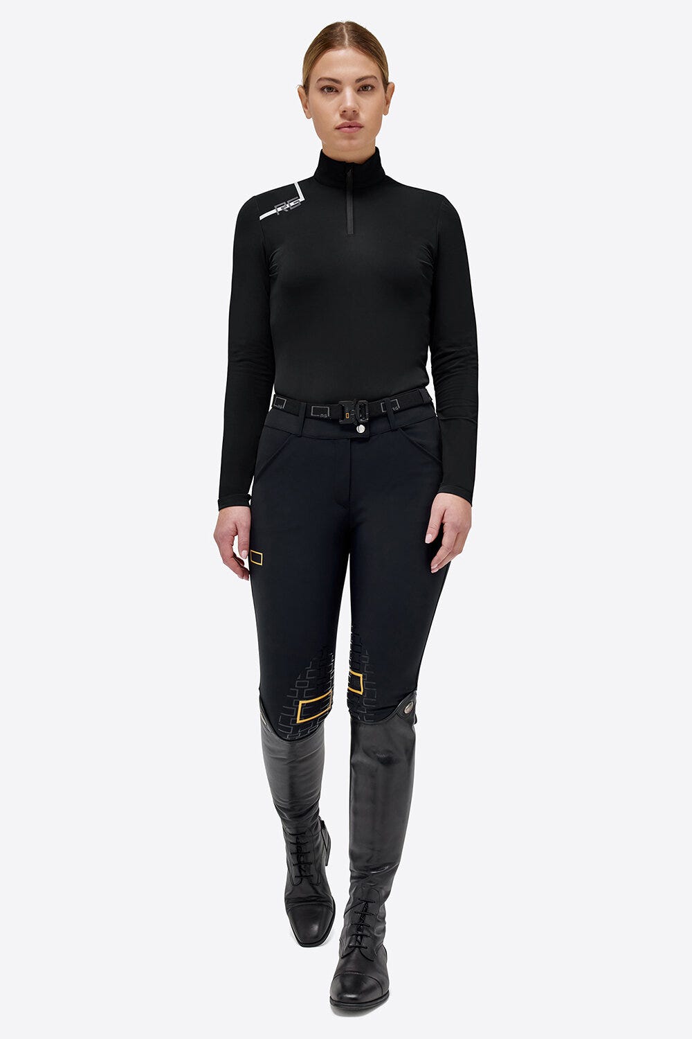 Mesh w/ Jersey Insert S/S Button Training Polo