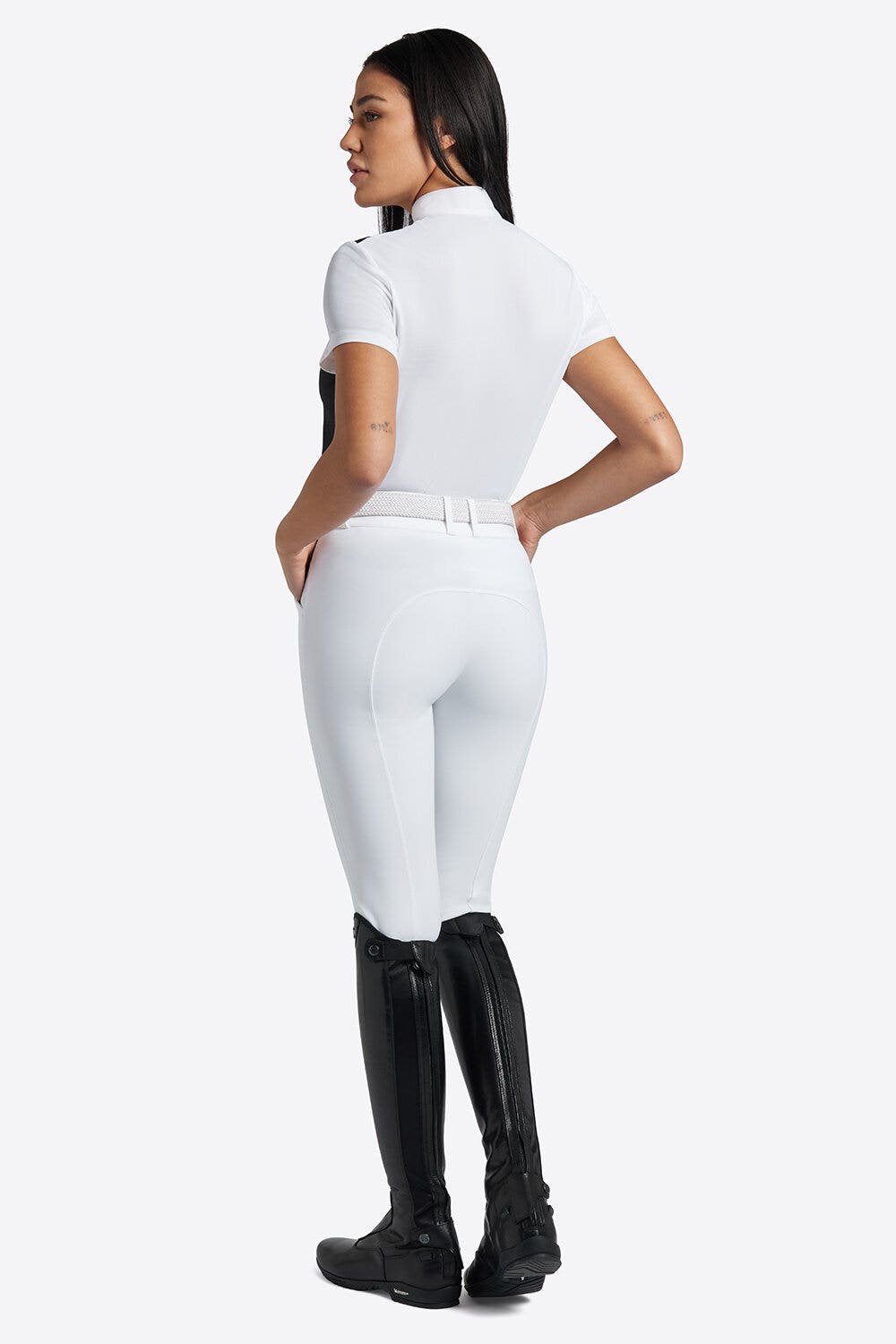 Rider's Gene Polo Rider's Gene da concorso da donna NAVY-3