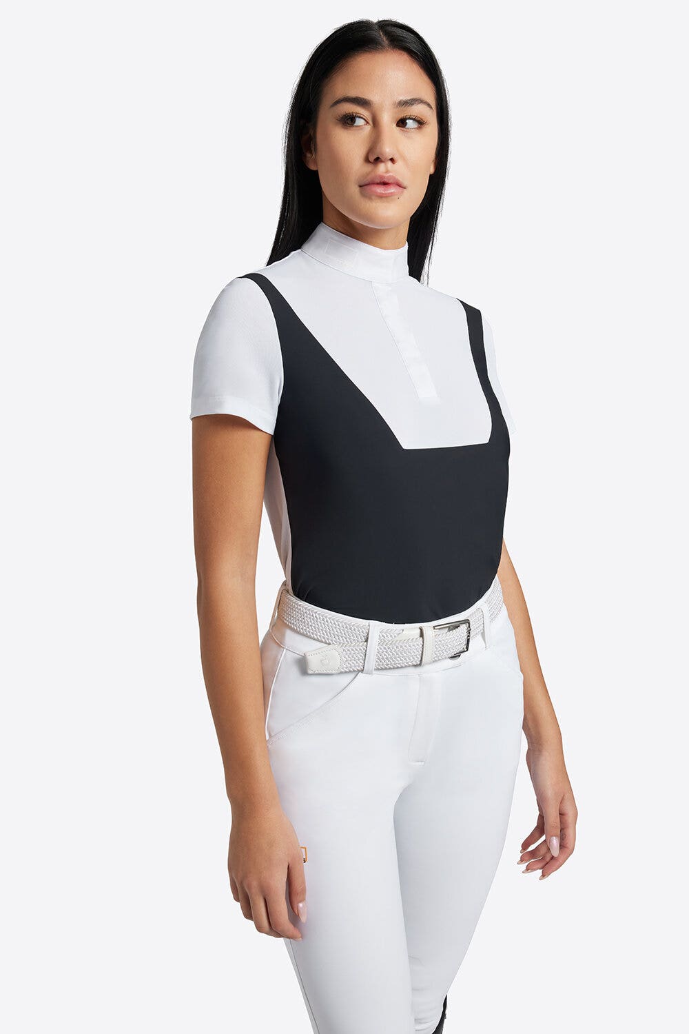 Rider's Gene Polo Rider's Gene da concorso da donna NAVY-4