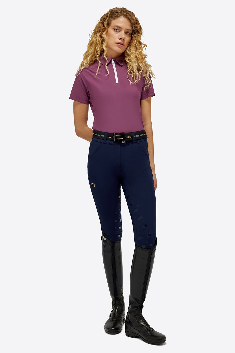 Rider's Gene Polo Rider's Gene da allenamento da donna VINACCIA-2