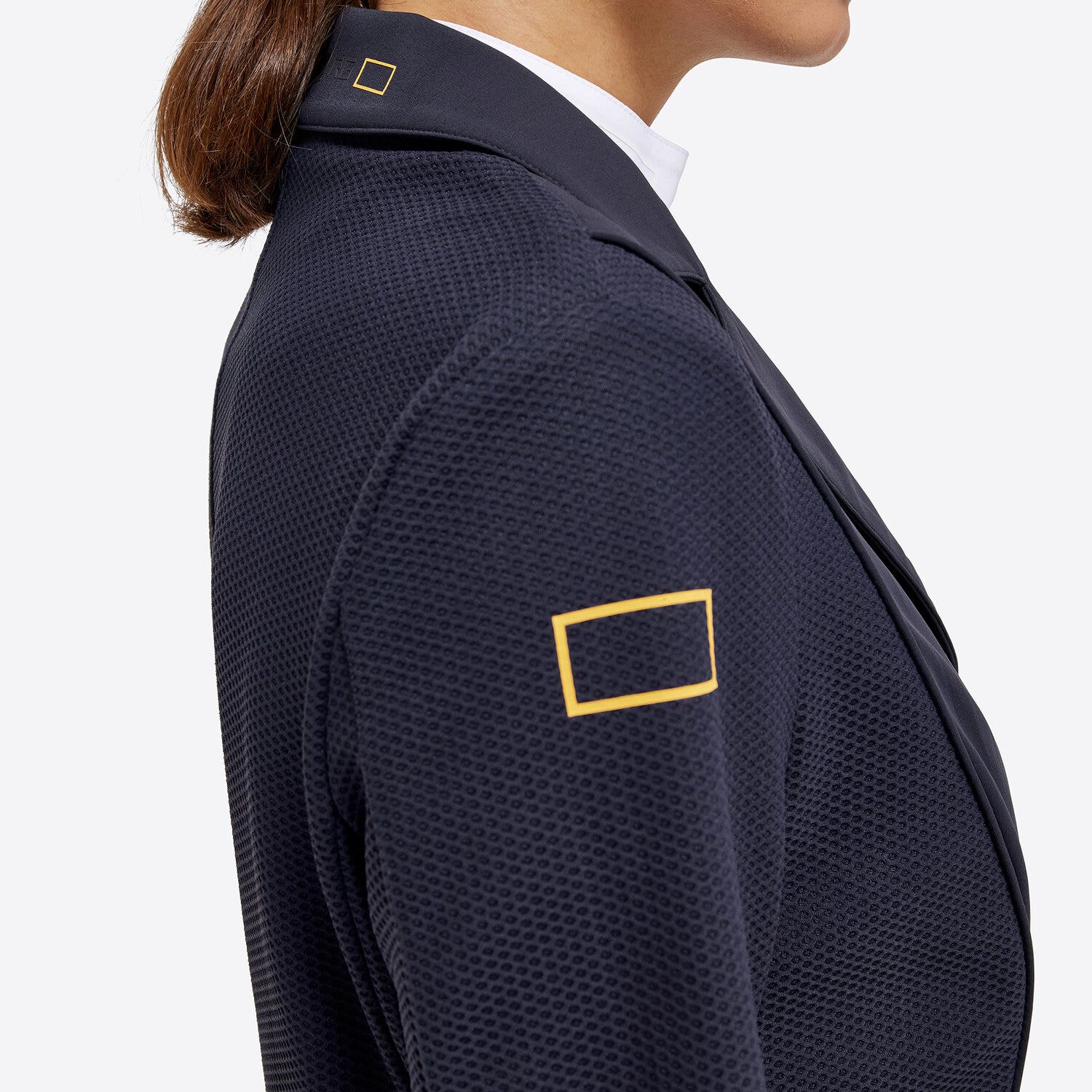 Rider's Gene Rider's Gene women's competition jacket with buttons NAVY-9