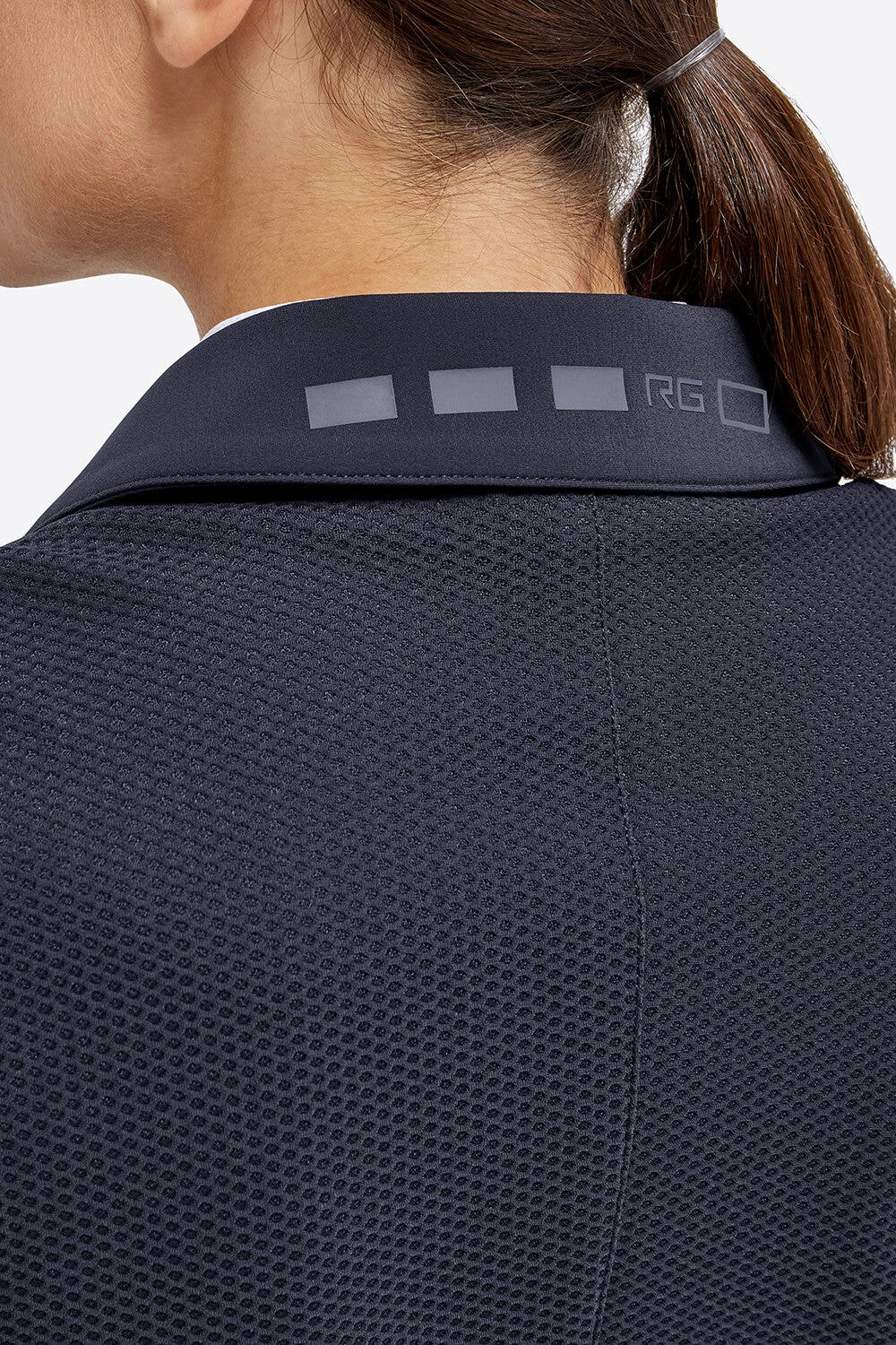 Rider's Gene Rider's Gene women's competition jacket with buttons DARK BLUE/DARK BLUE-3