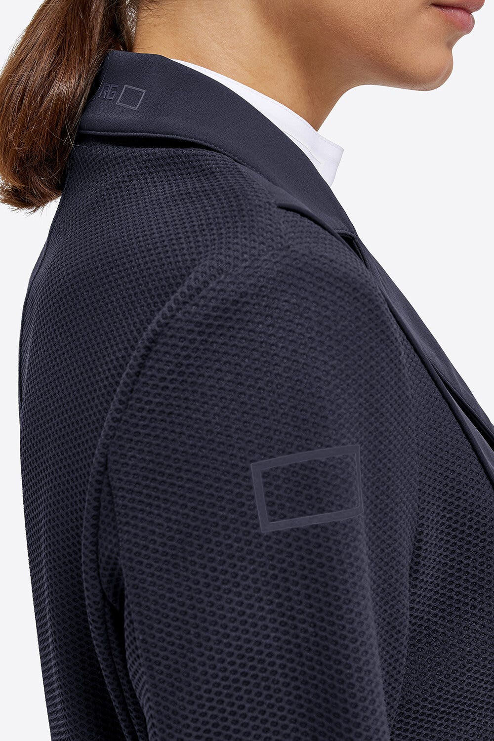 Rider's Gene Rider's Gene women's competition jacket with buttons DARK BLUE/DARK BLUE-4