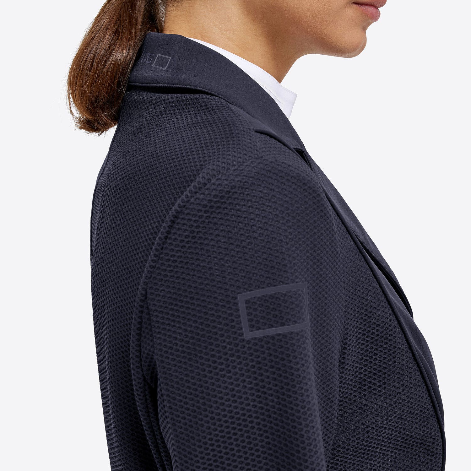 Rider's Gene Rider's Gene women's competition jacket with buttons DARK BLUE/DARK BLUE-9