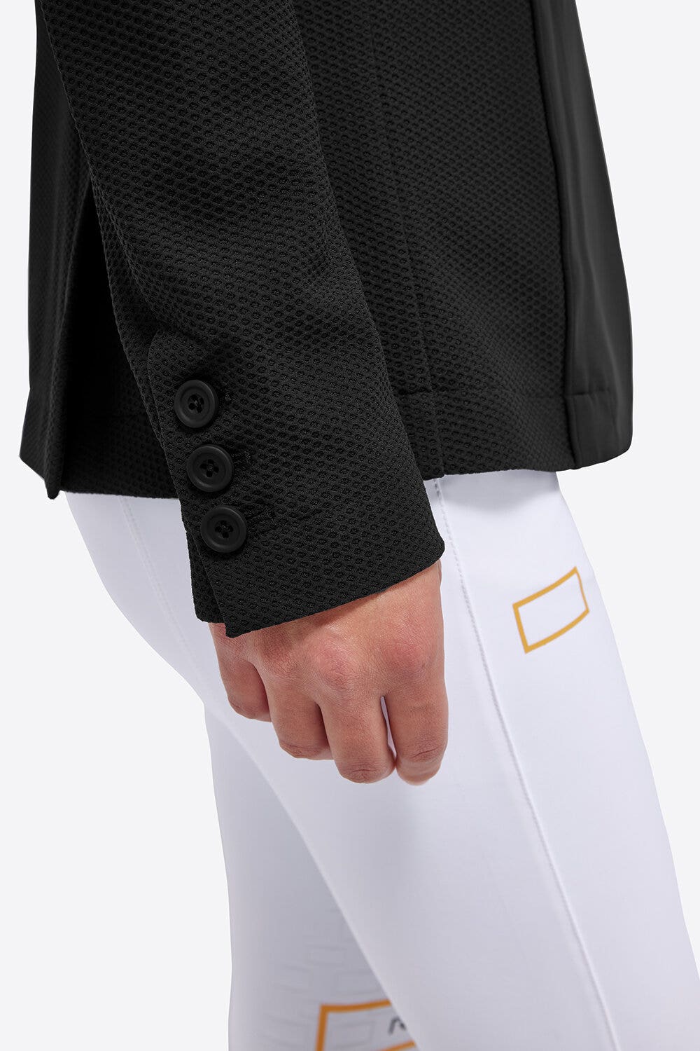 Rider's Gene Rider's Gene women's competition jacket with buttons BLACK/MUSTAD-5