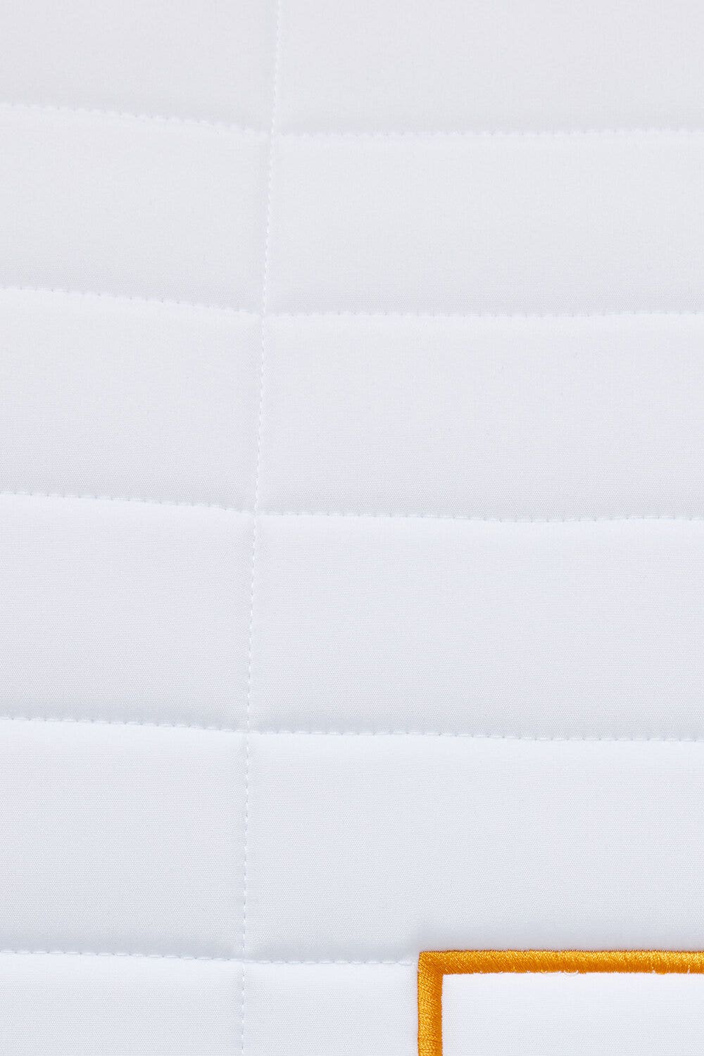 Rider's Gene RG Rectangular Quilt Dressage Saddle Pad WHITE-2