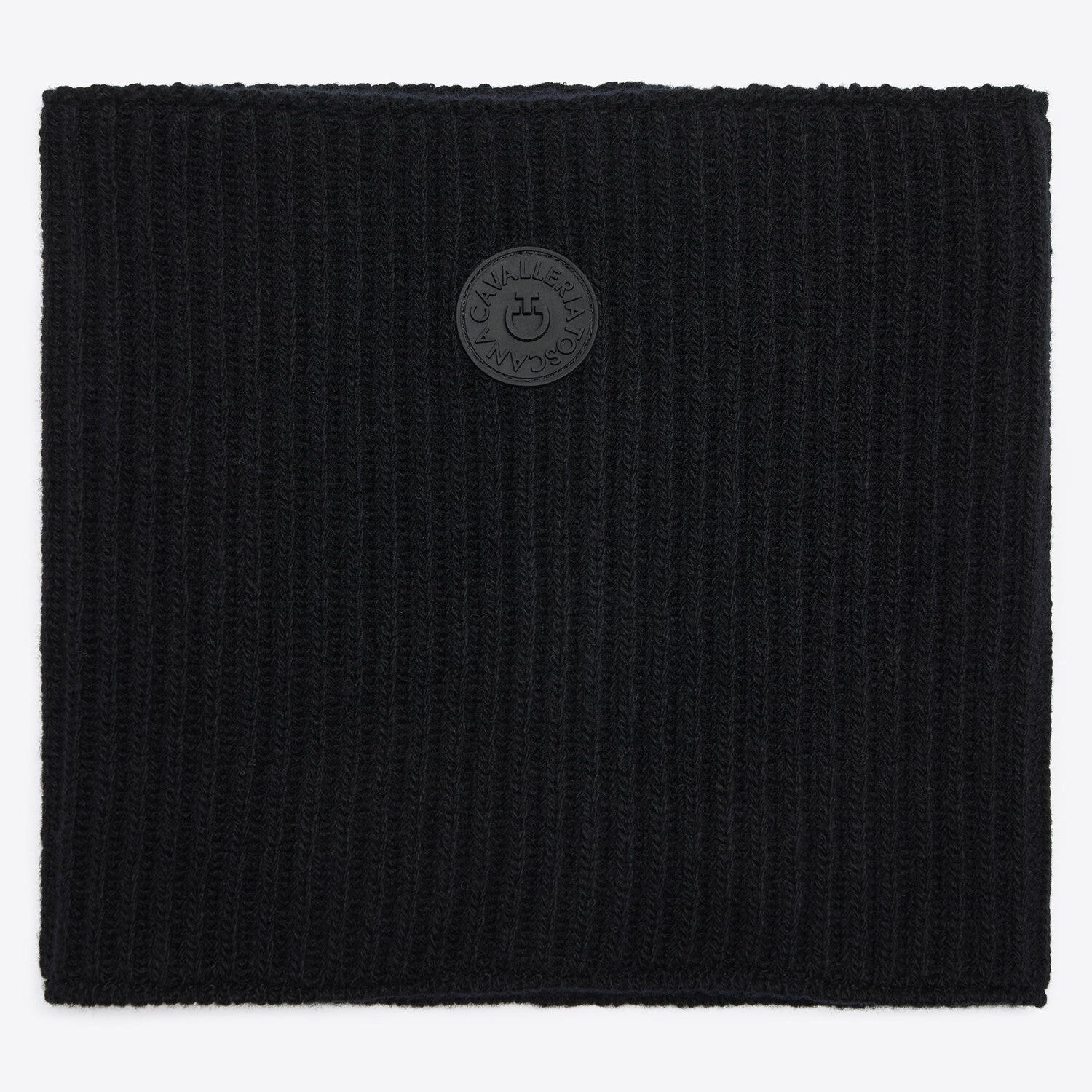 Cavalleria Toscana Cavalleria Toscana Merino Wool Neck Warmer BLACK-1