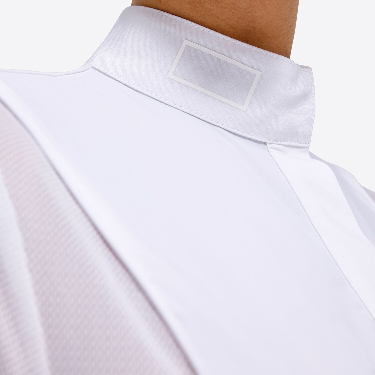 Rider's Gene RG Jersey and Mesh S/S Competition Polo WHITE/KNIT-7