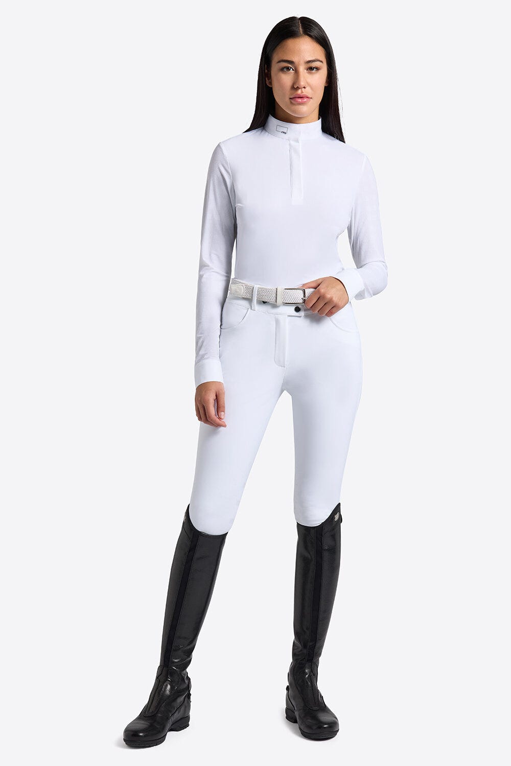 Rider's Gene Women's Long-Sleeve Jacquard Jersey Competition Shirt