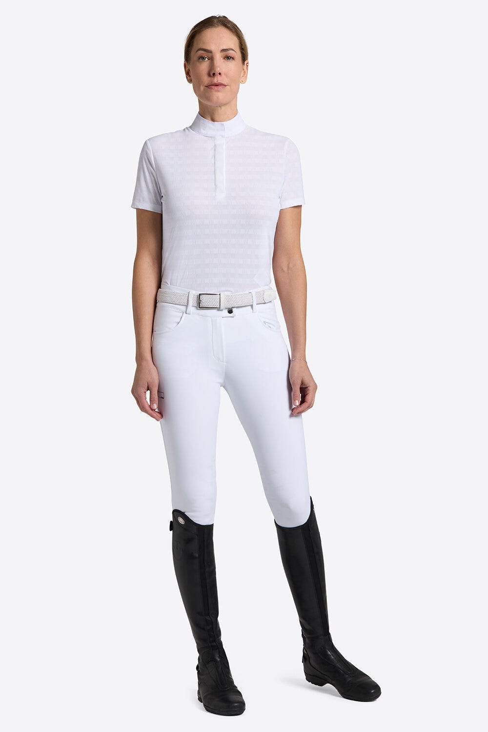 Rider's Gene Women's Short-Sleeve Jacquard Jersey Competition Shirt