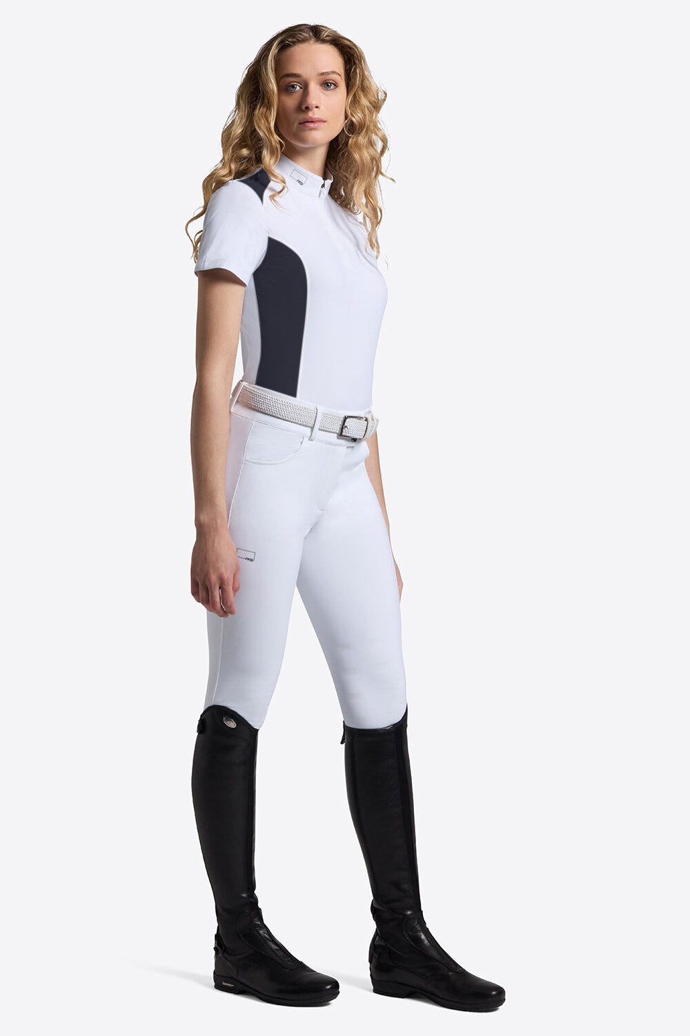 Women's Short Sleeve Riding Shirt with Inserts | Rider's Gene