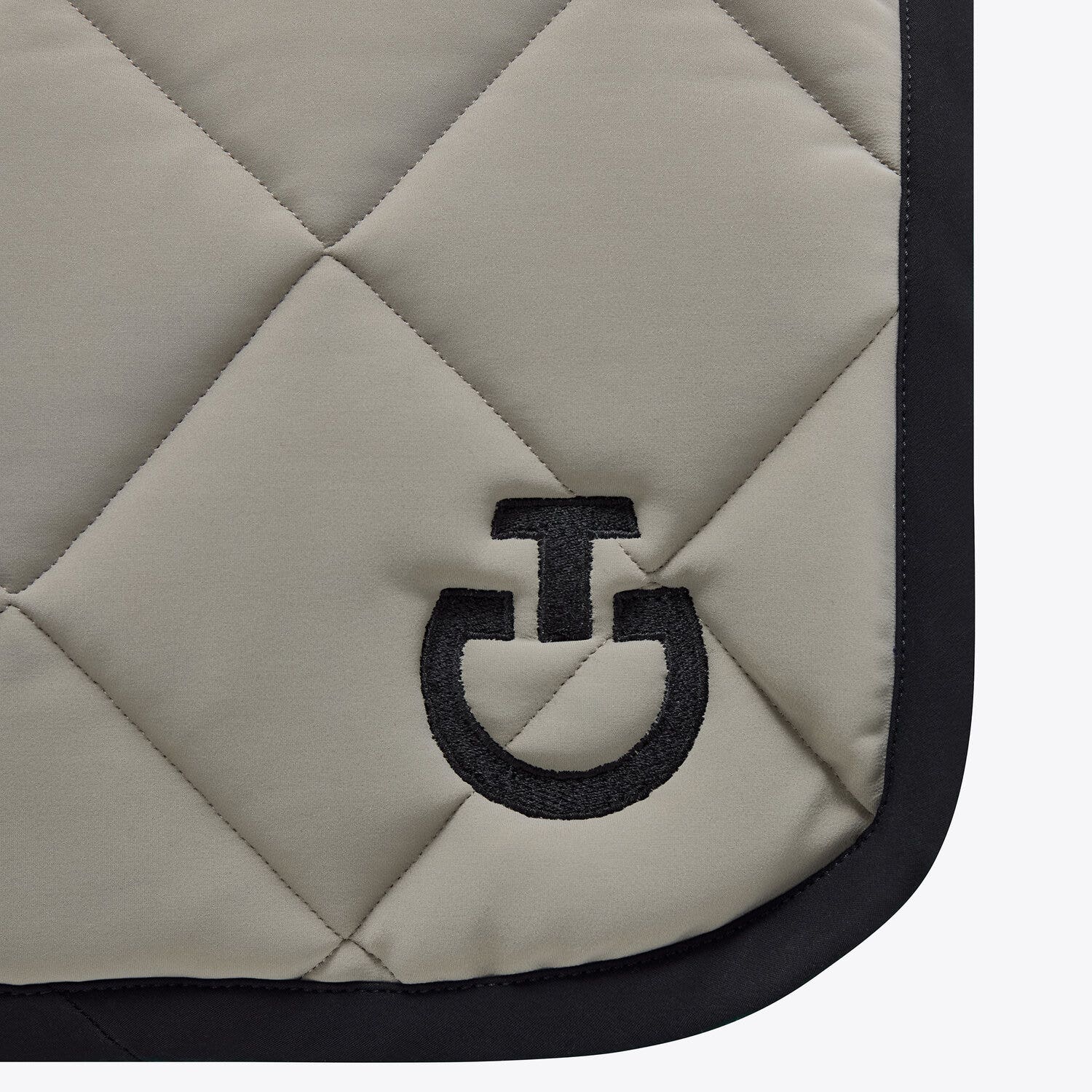 Cavalleria Toscana Diamond Quilted Jersey Jumping Saddle Pad 5E99-2