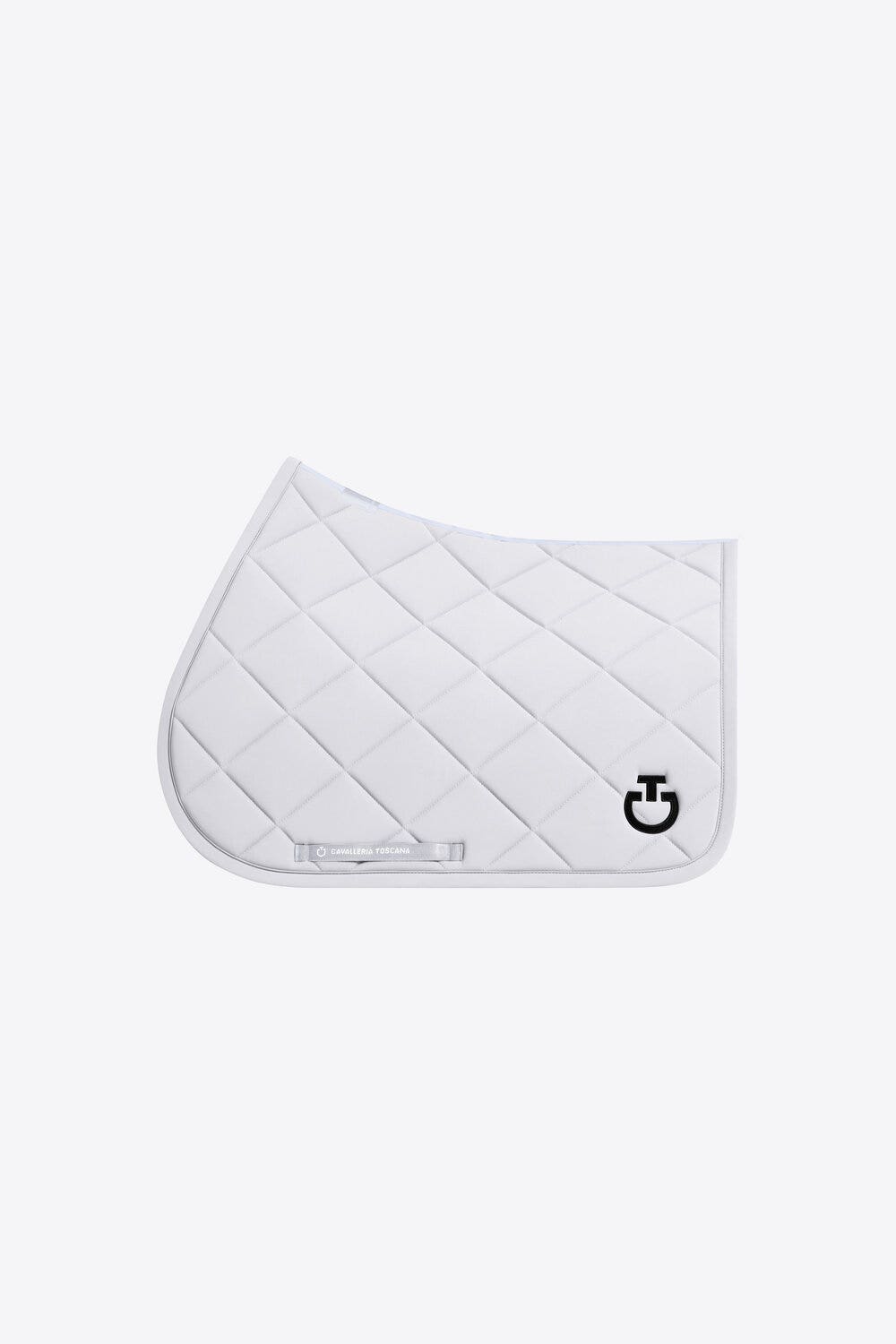 Cavalleria Toscana Jumping horse saddle pad | Cavalleria Toscana WHITE-1