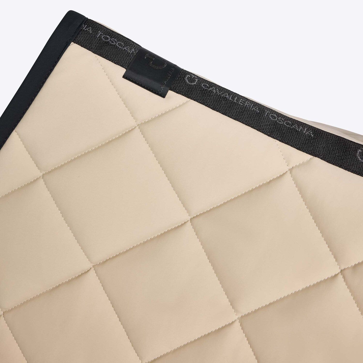 Cavalleria Toscana Jumping horse saddle pad BEIGE/BLACK-2