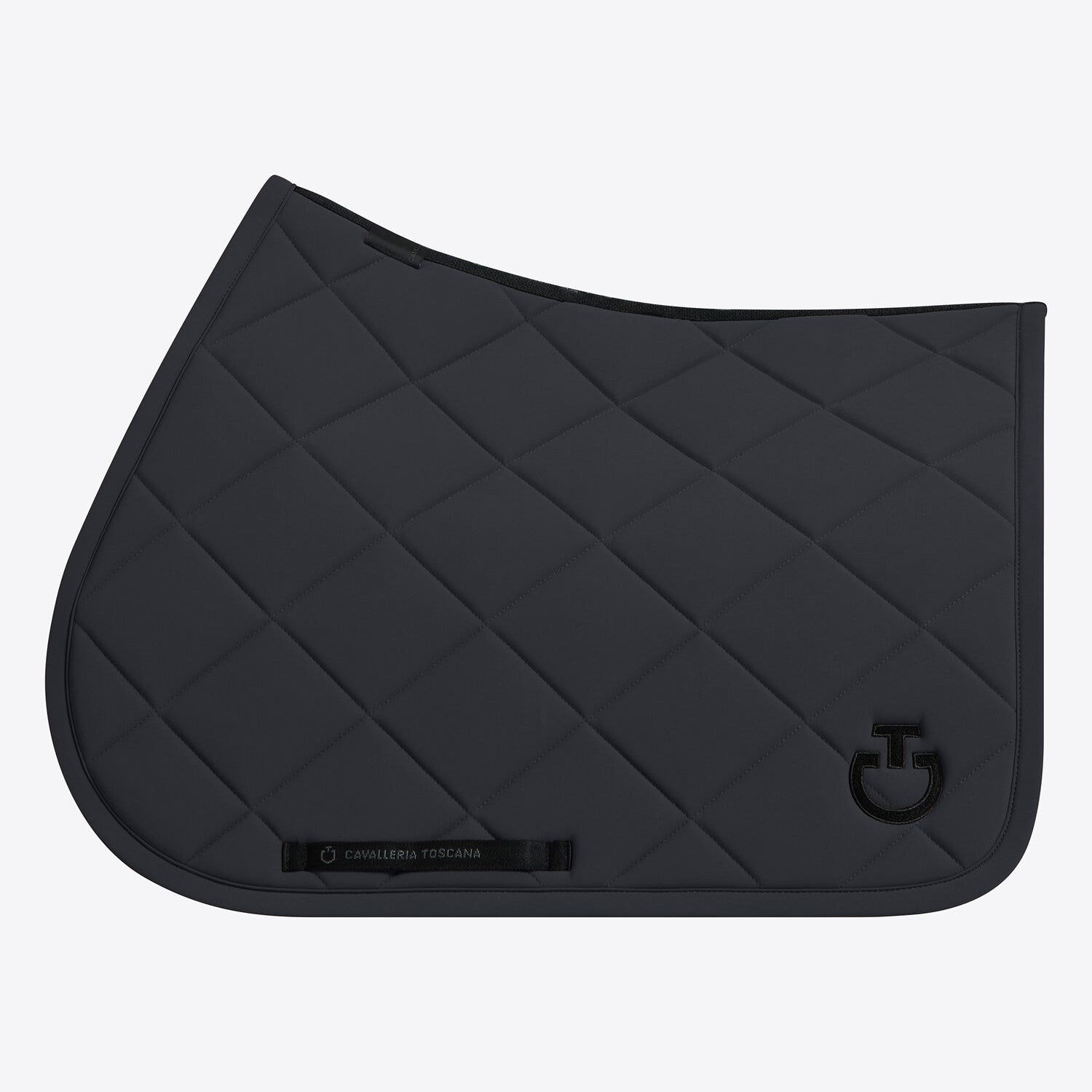 Cavalleria Toscana Jumping horse saddle pad | Cavalleria Toscana CHARCOAL-1