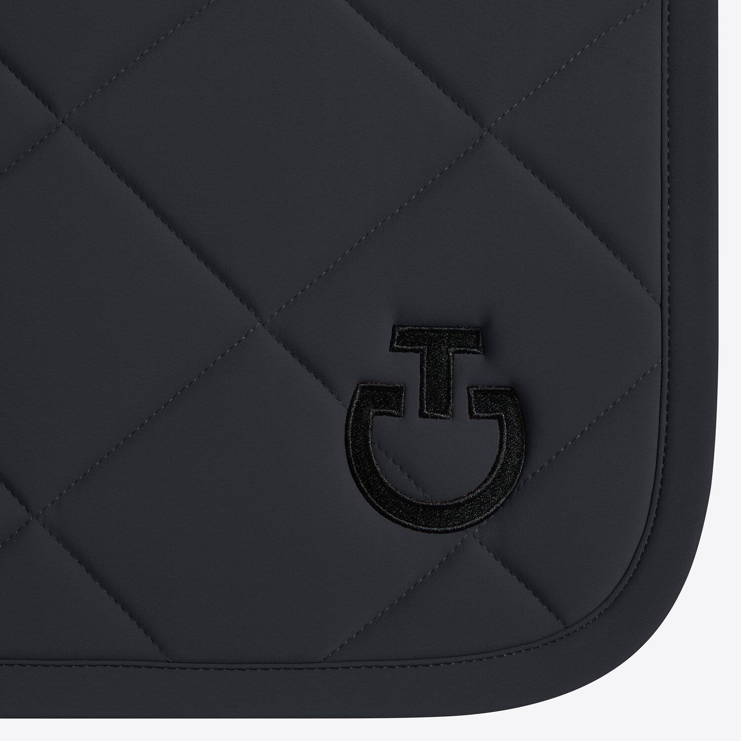 Cavalleria Toscana Jumping horse saddle pad | Cavalleria Toscana CHARCOAL-3
