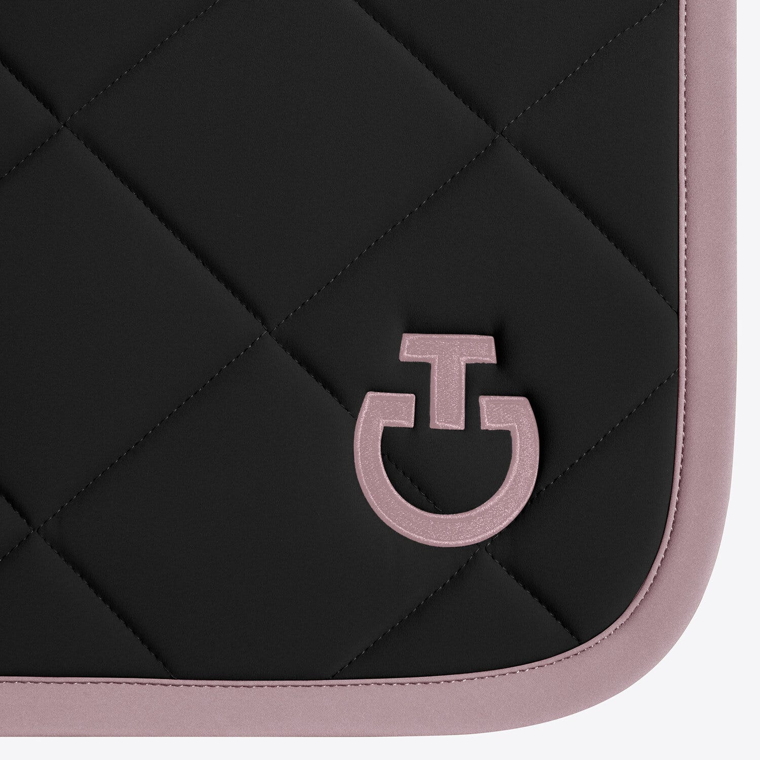Cavalleria Toscana Jumping horse saddle pad | Cavalleria Toscana BLACK/VIOLET ICE-3
