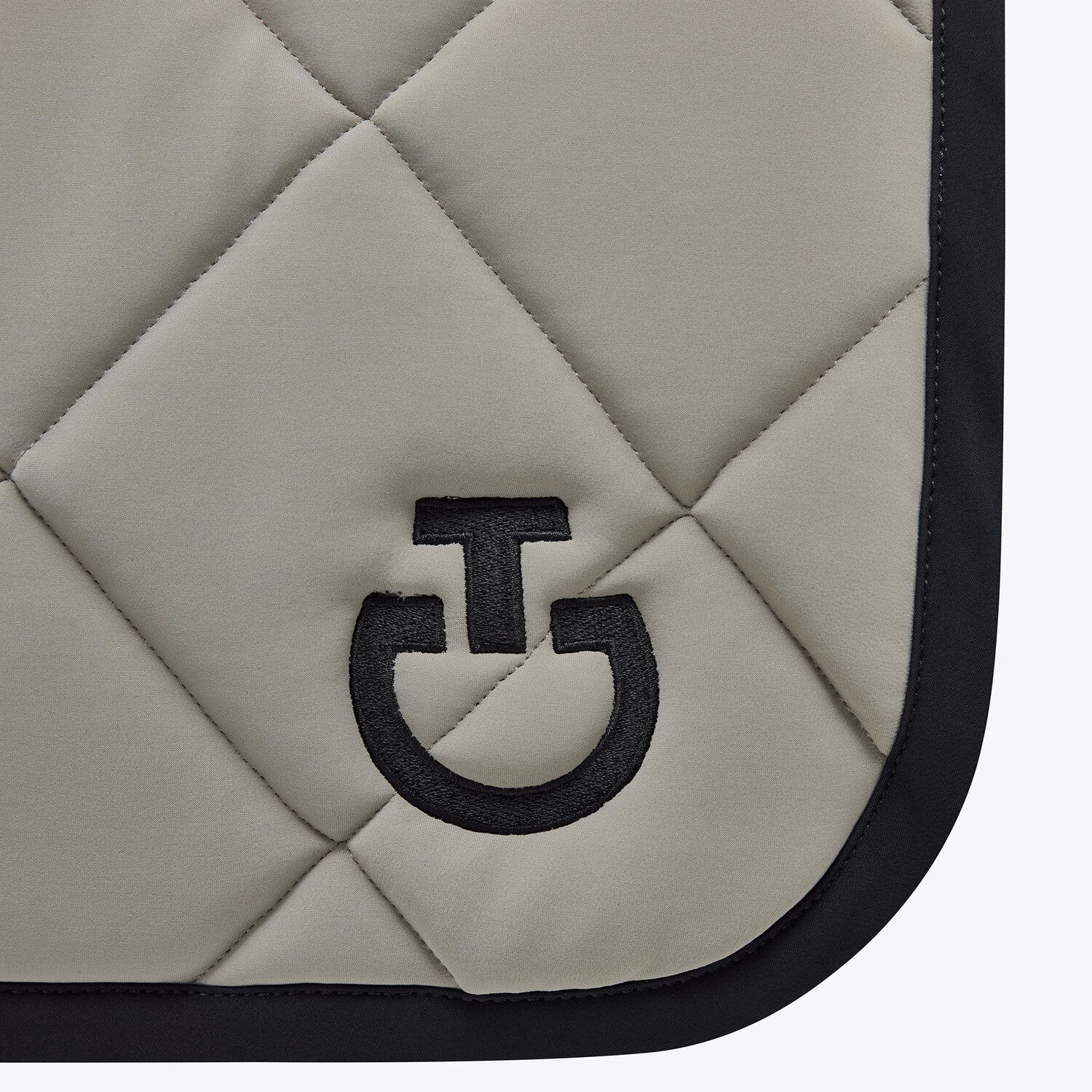 Cavalleria Toscana Diamond Quilted Jersey Dressage Saddle Pad 5E99-2