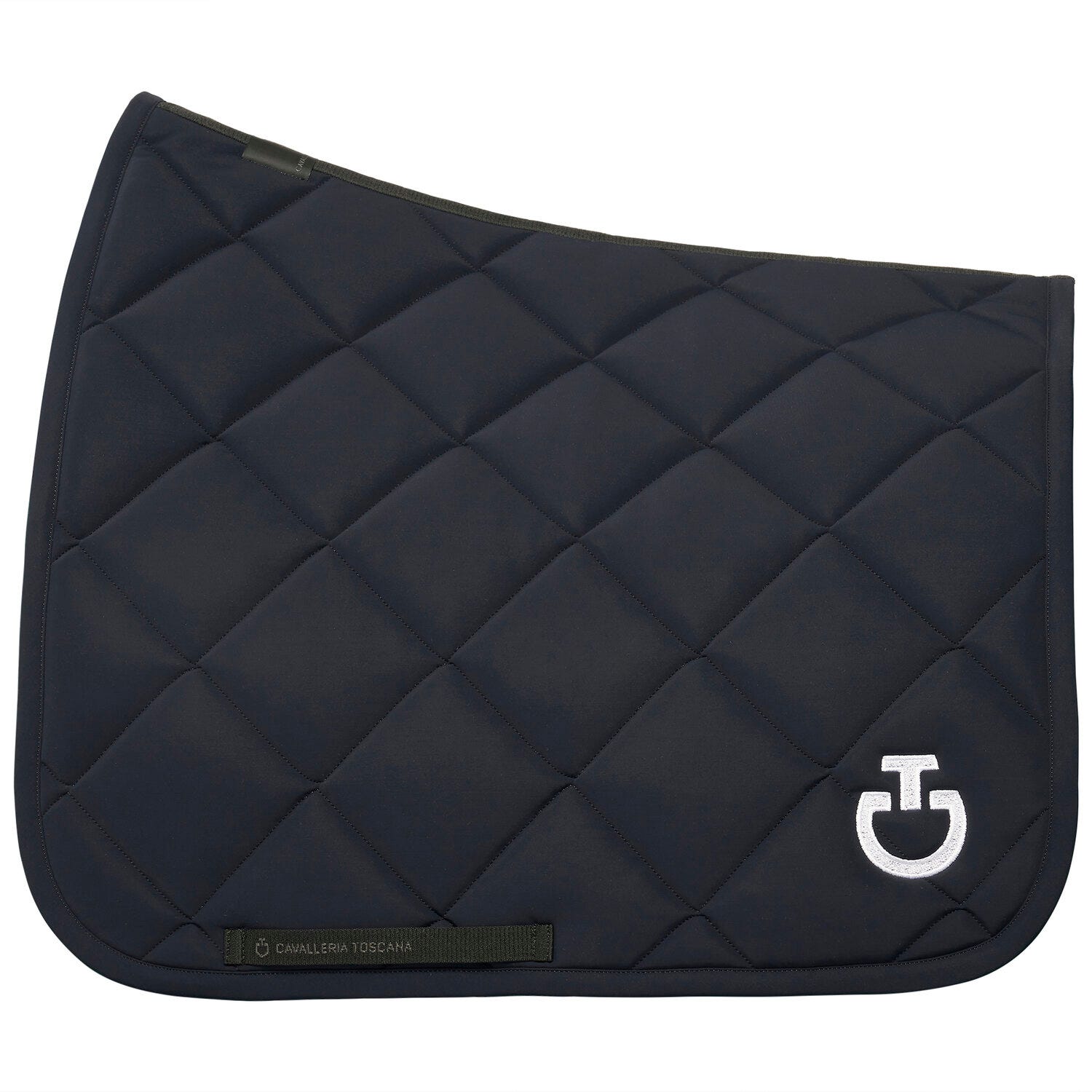 Cavalleria Toscana Jumping Saddle Pad with Circular Quilting Cavalleria Toscana Jumping Saddle Pad with Circular Quilting