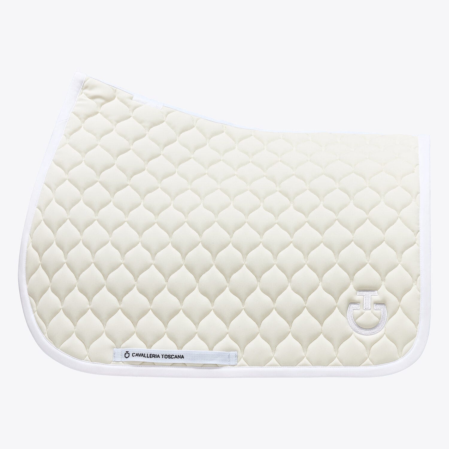 Cavalleria Toscana Jumping Saddle Pad with Circular Quilting